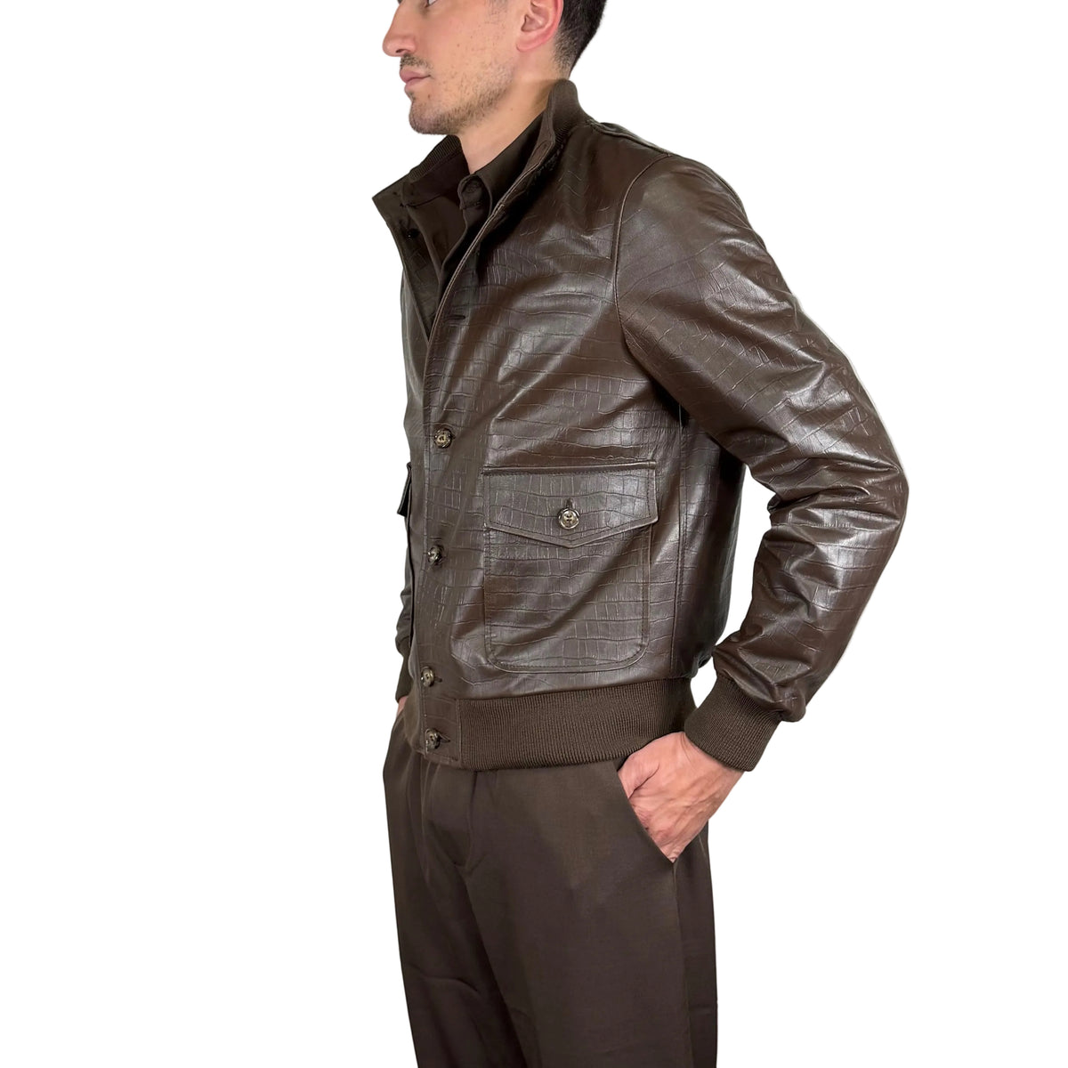 Giacca in pelle 98NACBR