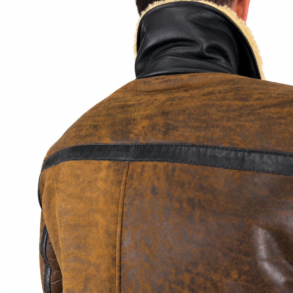 Biker in Shearling 73SHEVI