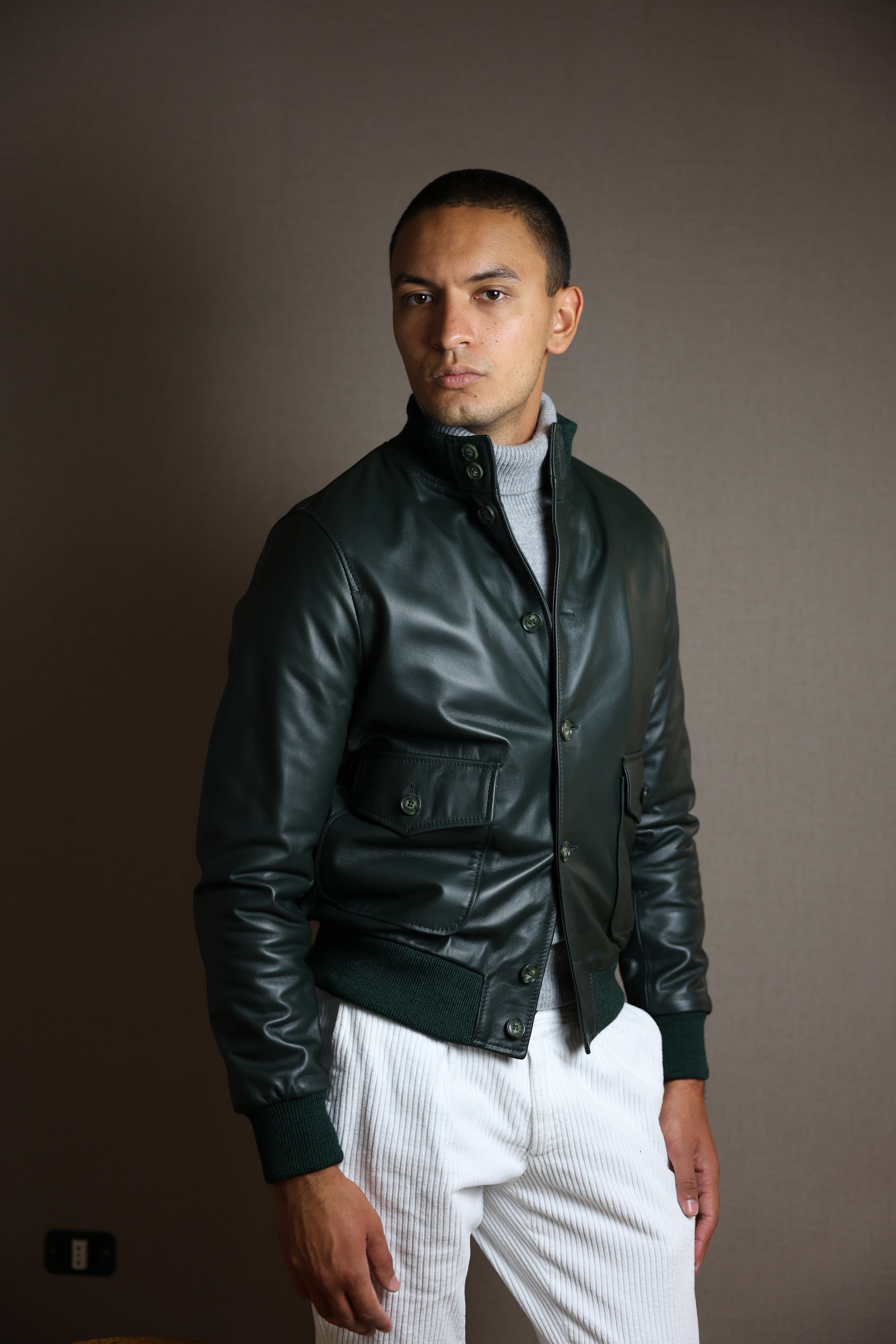 Lederjacke 98LTABR