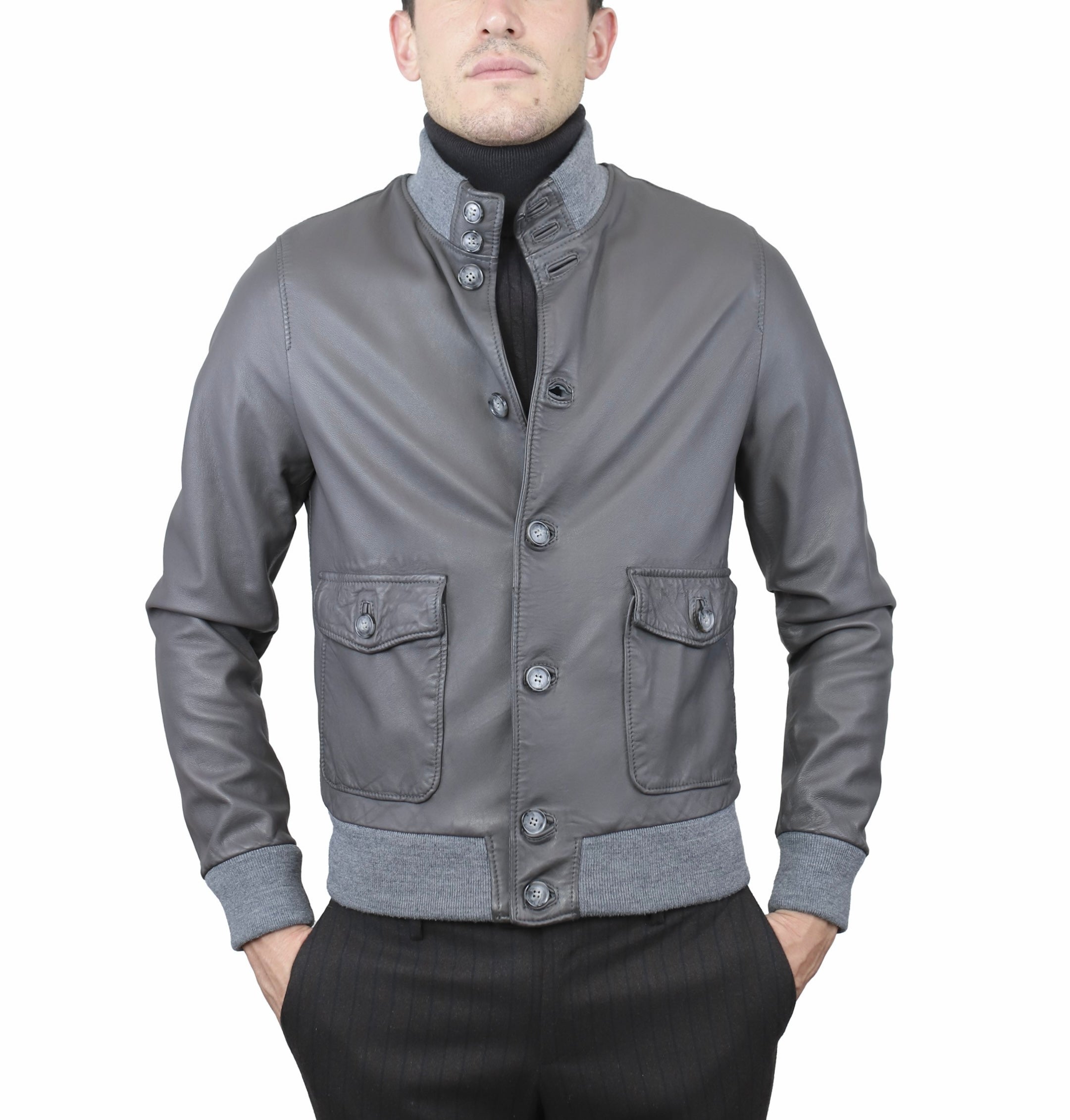 Bomber in pelle 98MNWGR