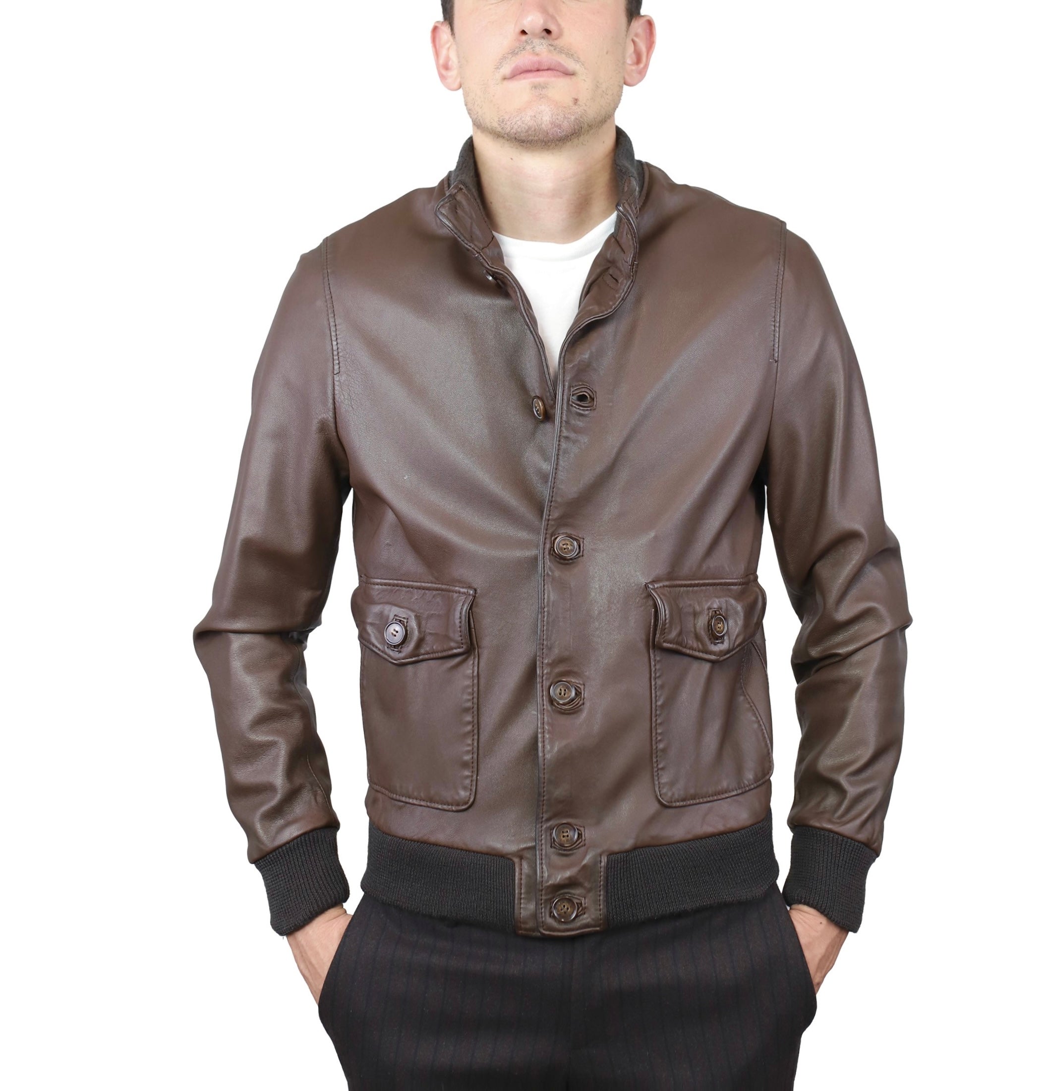 Bomber in pelle 98MNWCI