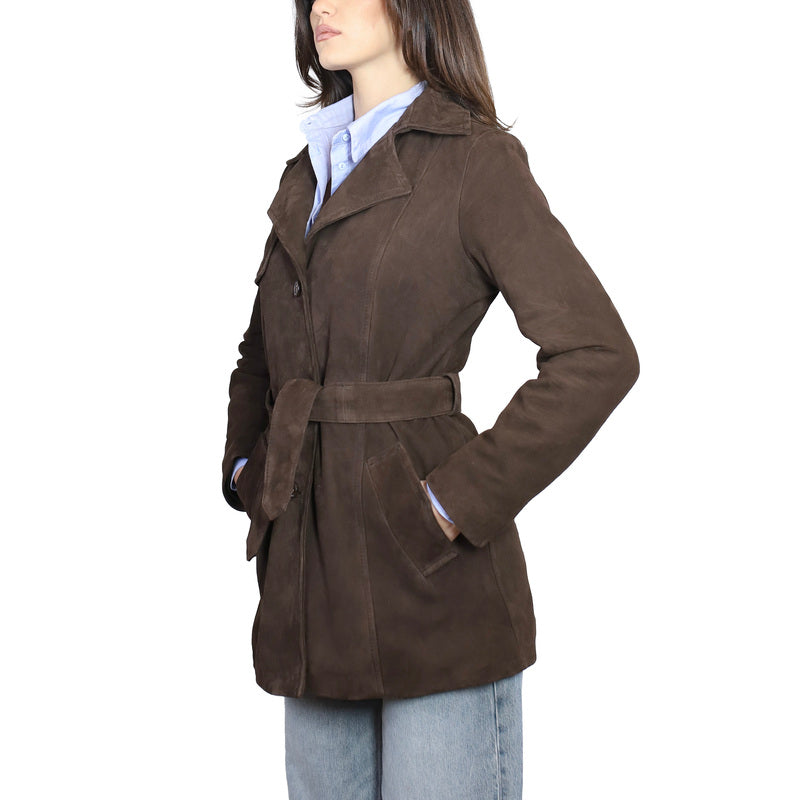 Trench in pelle TRHSUMA