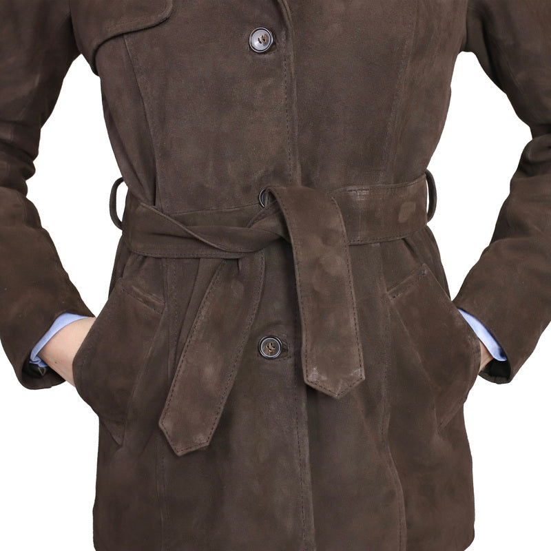 Trench in pelle TRHSUMA
