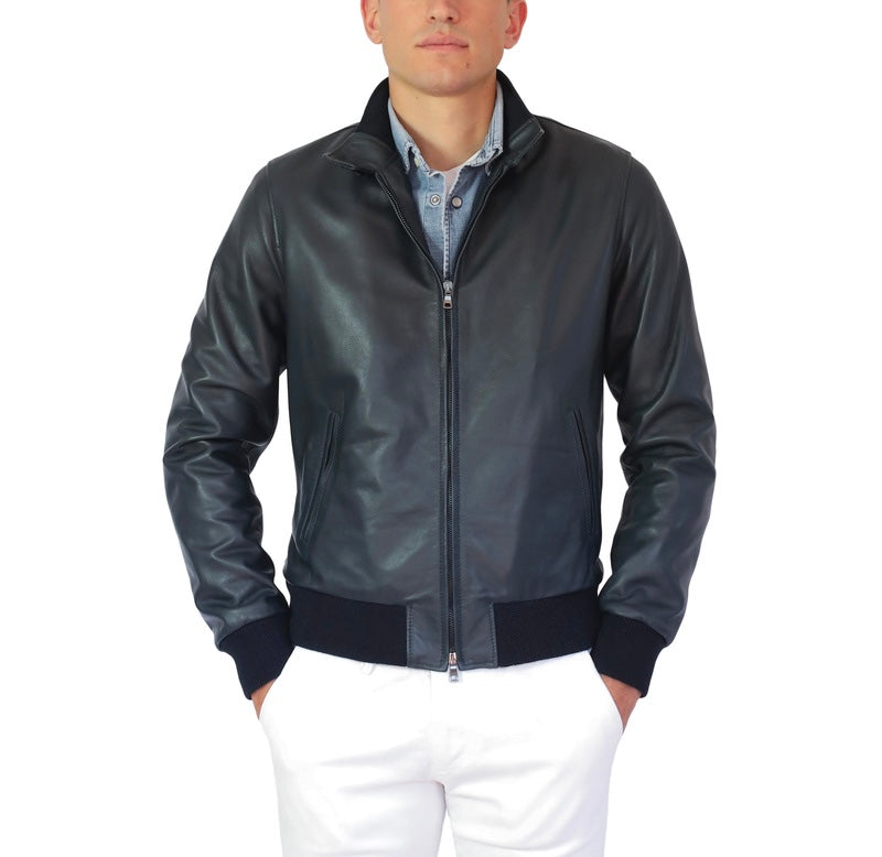 Leather jacket 89NATBL