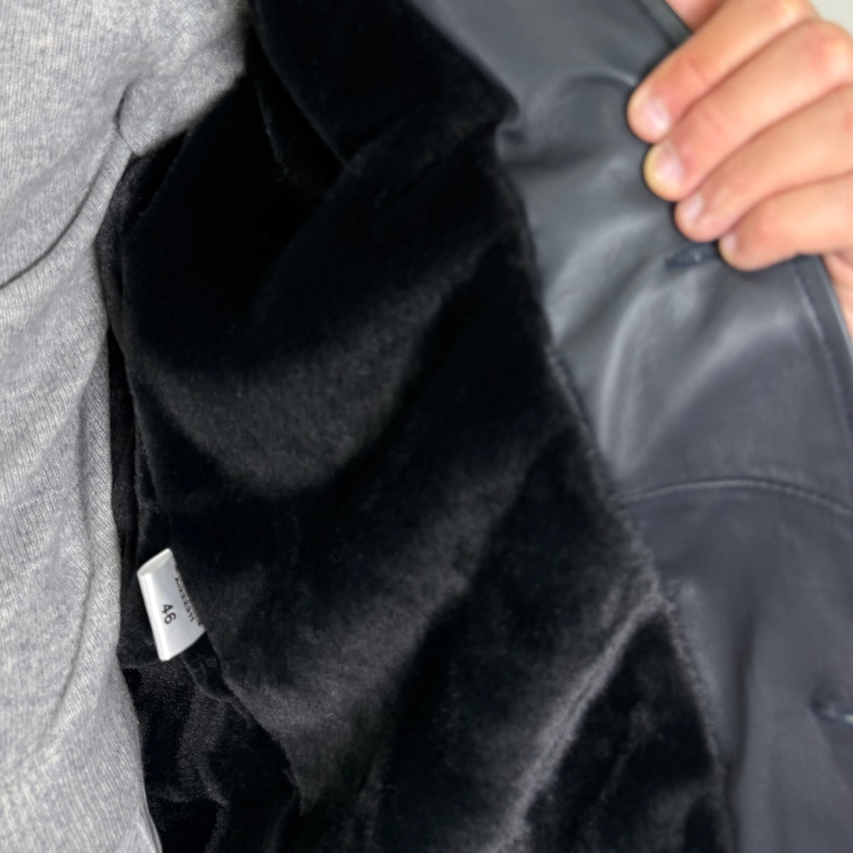 Cappotto in Tessuto Pelle 99TEXBL