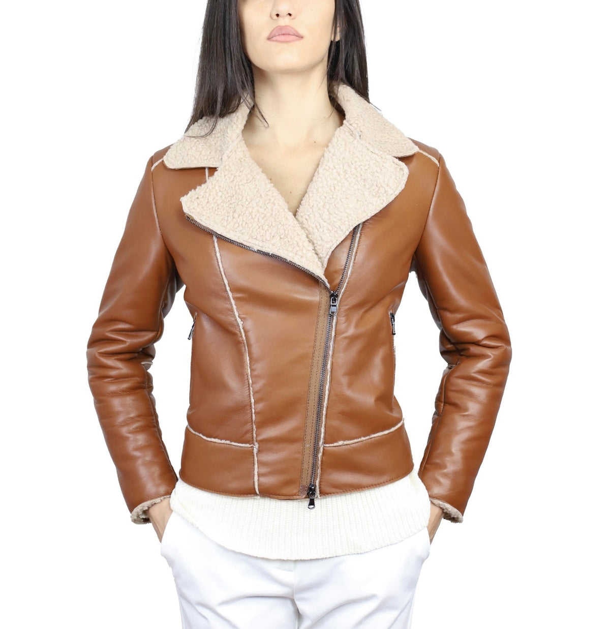veste en cuir 43LECOC