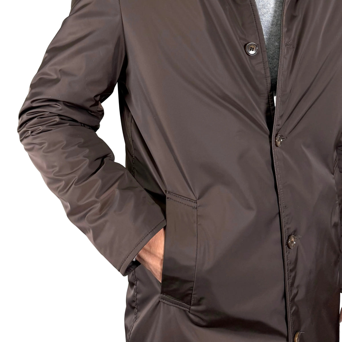 Cappotto in Tessuto Pelle 99TEXMO