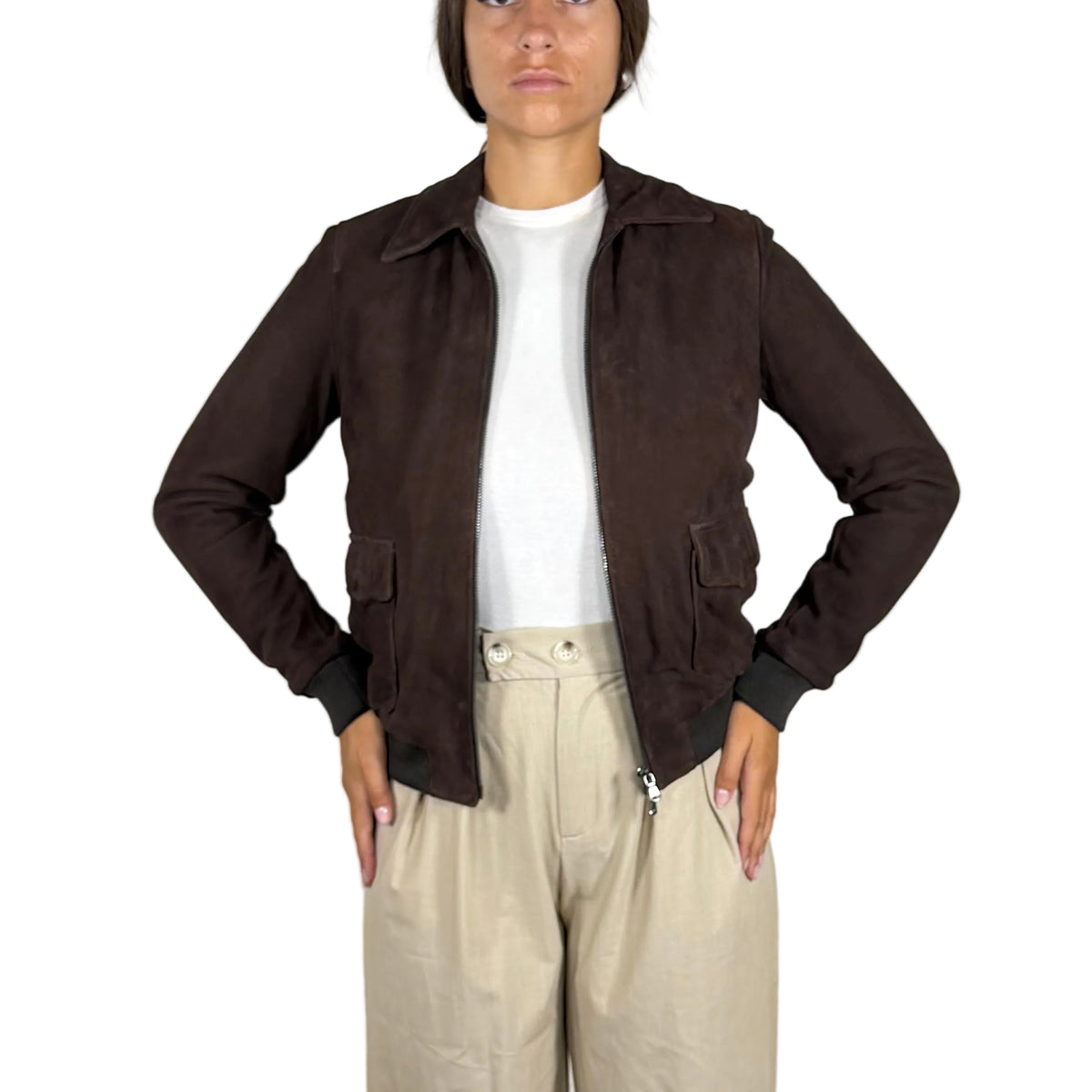 Bomber in pelle 25CLSUM