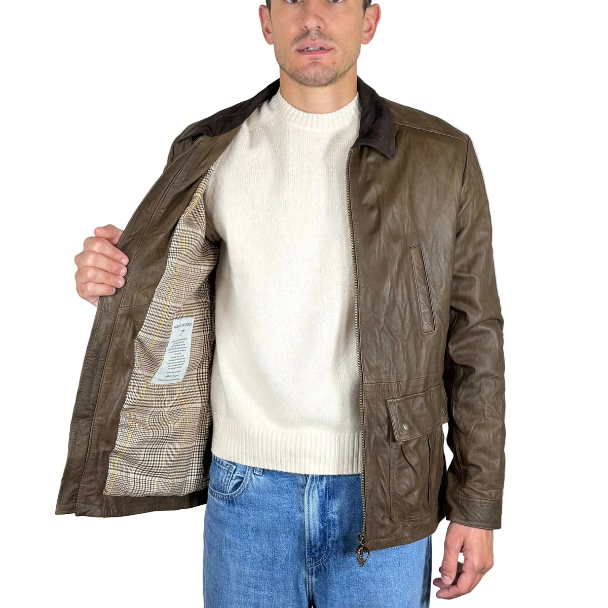 Giacca in pelle 49ZMARB