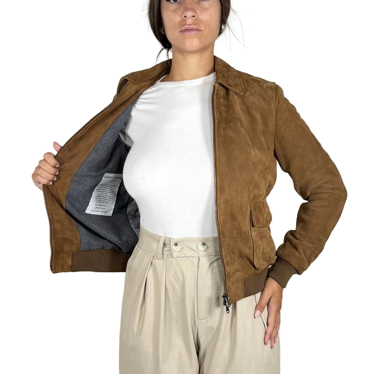 Bomber in pelle 25CLSUA