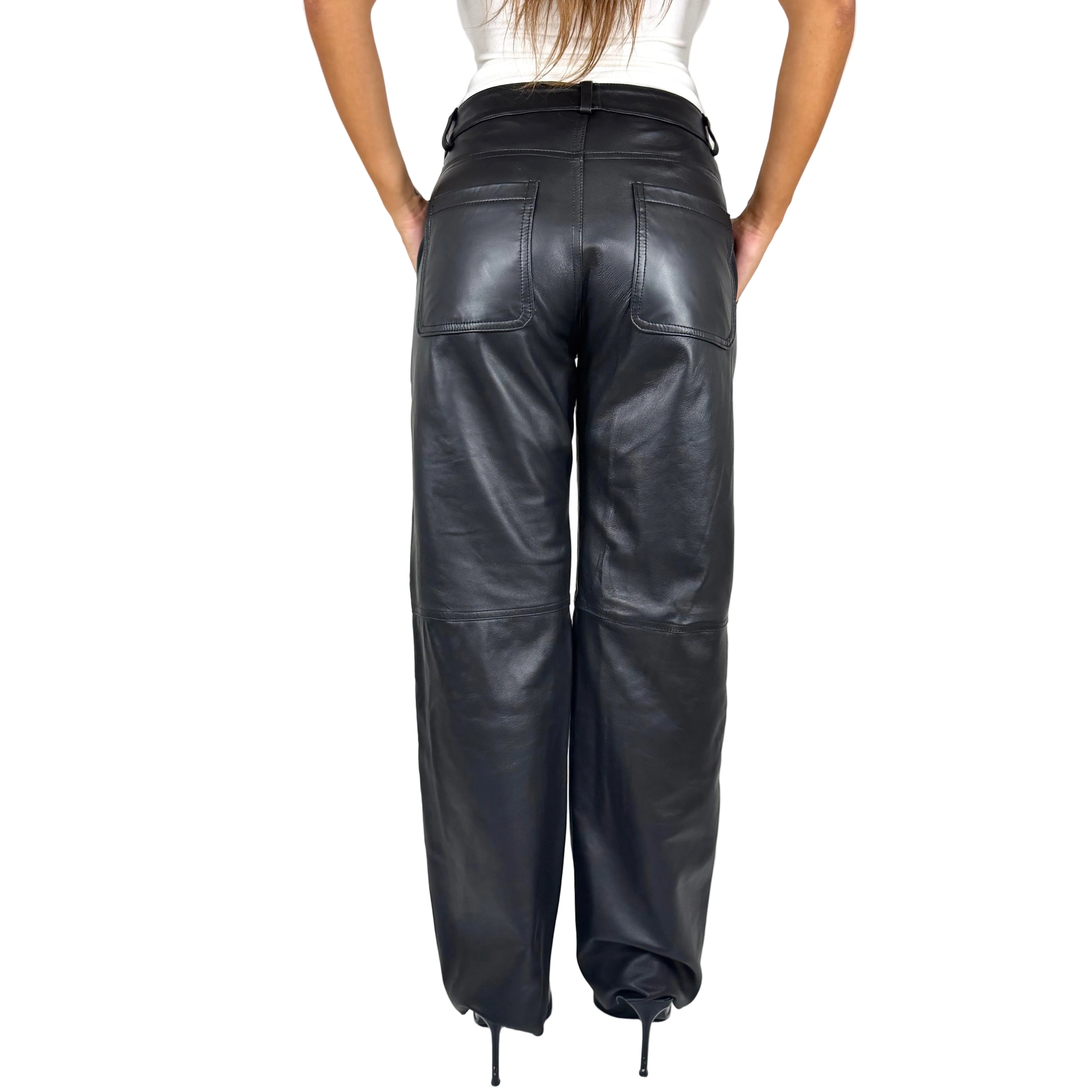 Pantalone in pelle TROUNNE