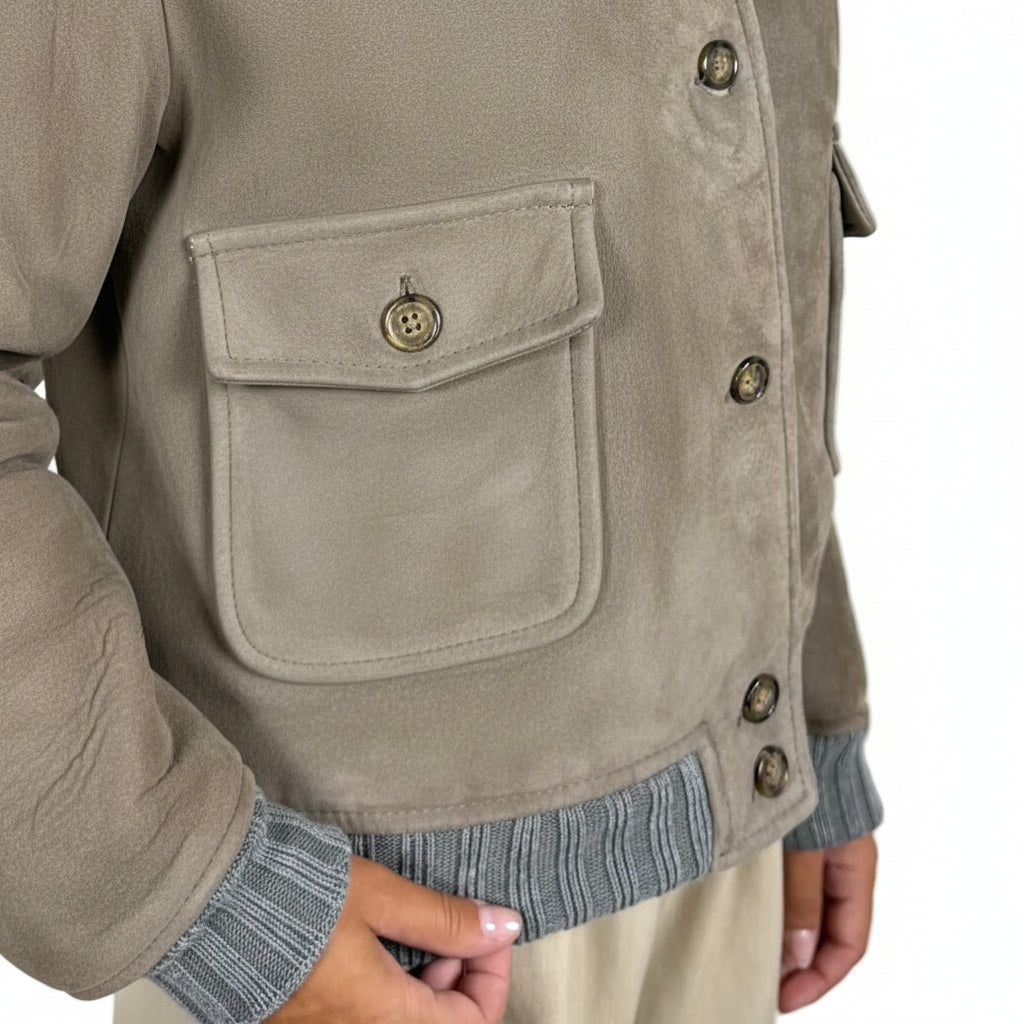 Bomber in shearling 25SHETO