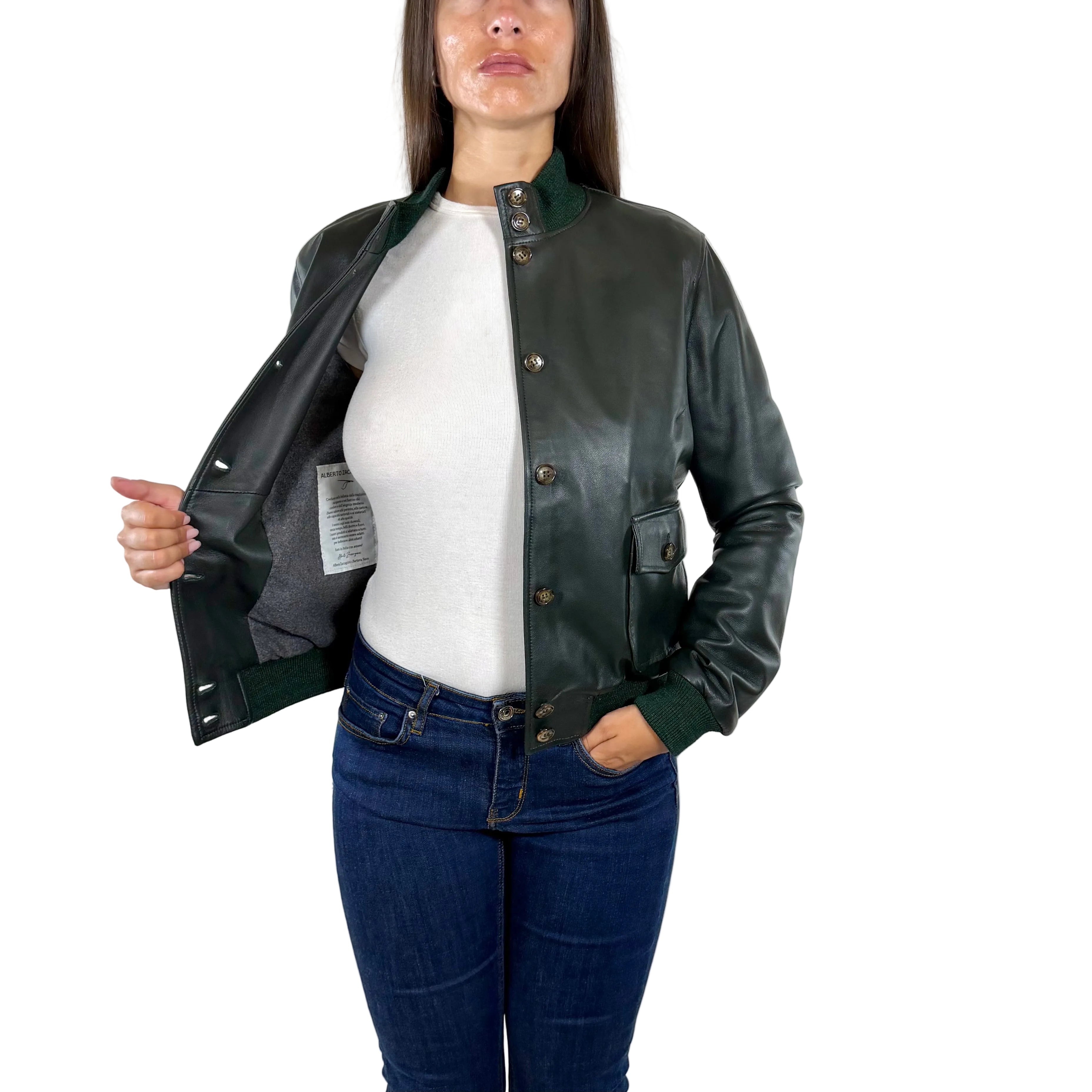Giacca in pelle 25LNAVP