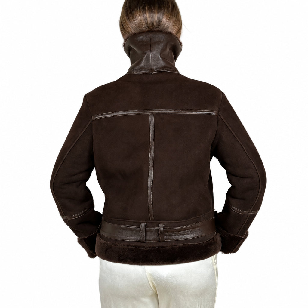 Chiodo in shearling 44LSHMO