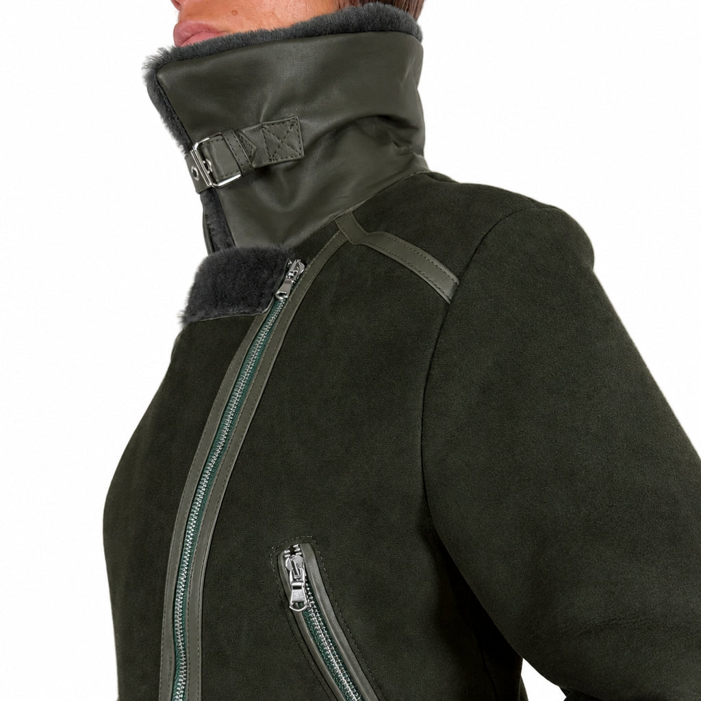 Chiodo in shearling 44LSHVP
