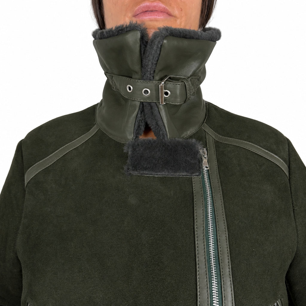 Chiodo in shearling 44LSHVP