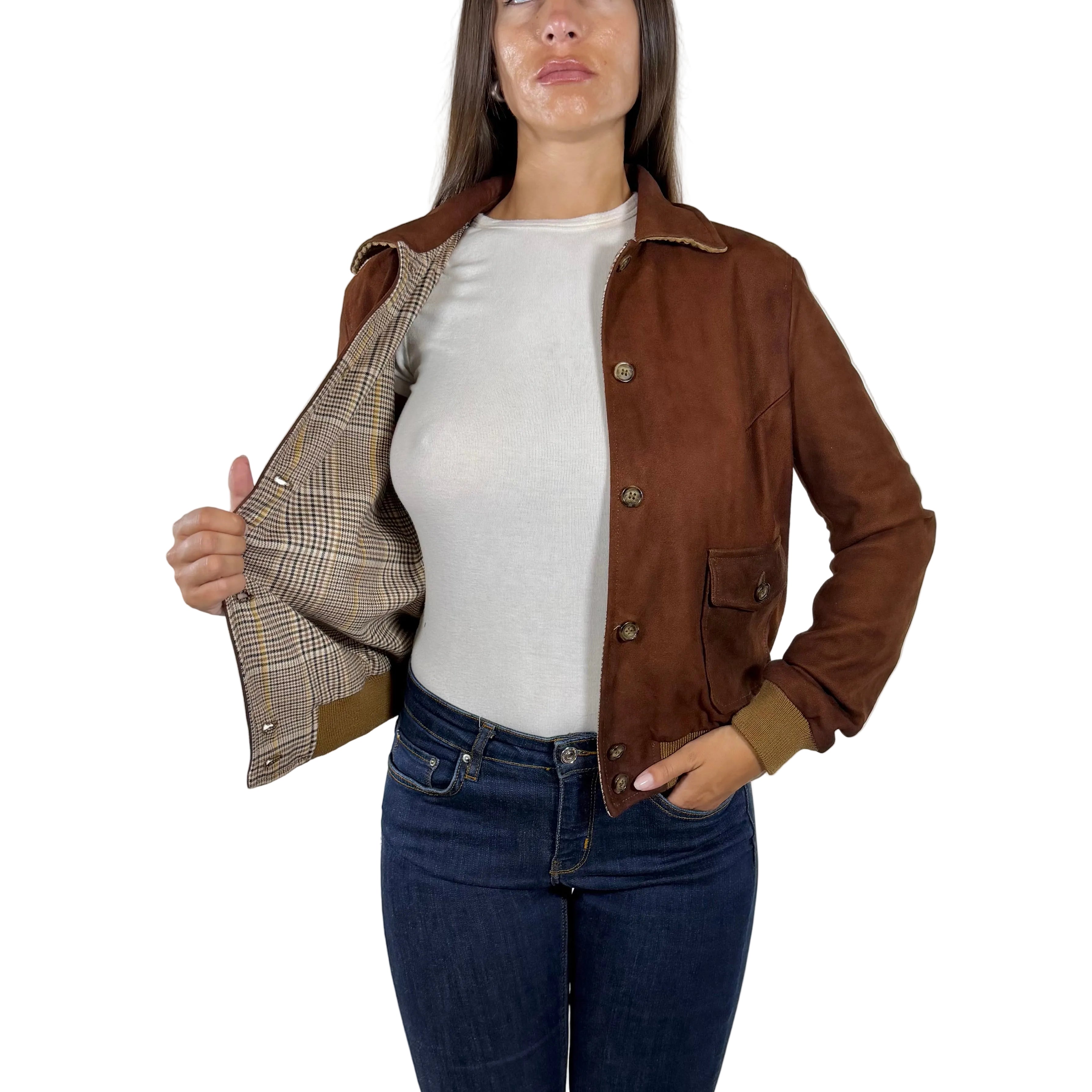 Bomber in pelle 25BROCO