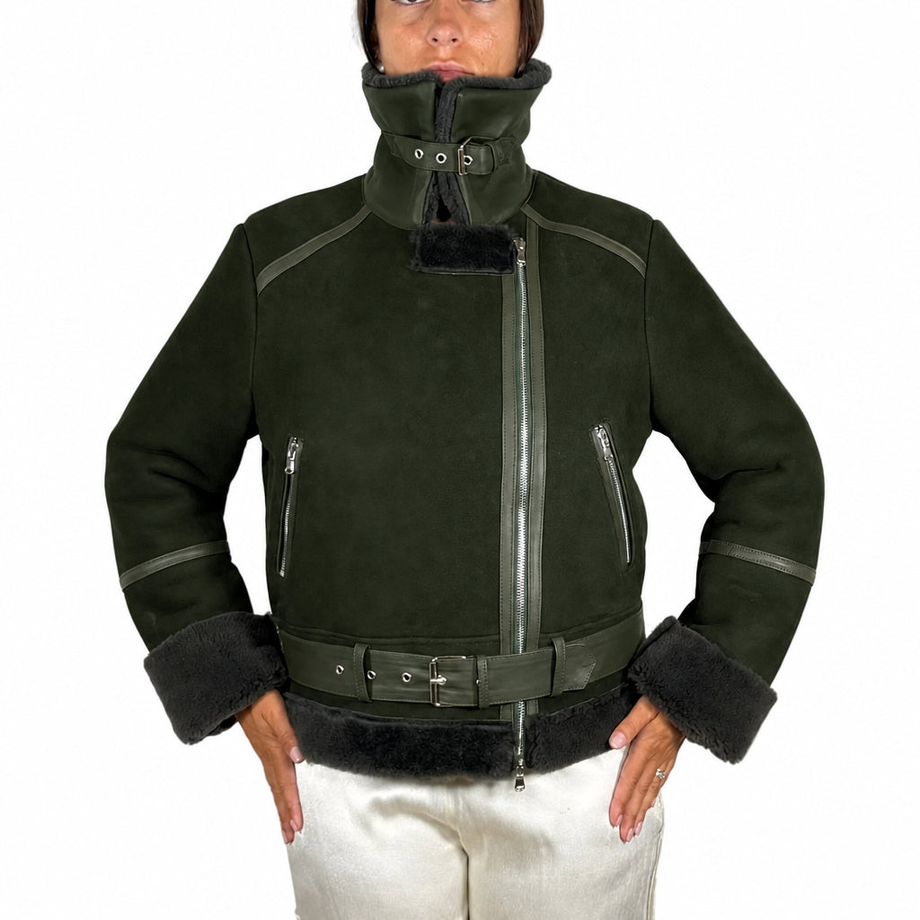 Chiodo in shearling 44LSHVP