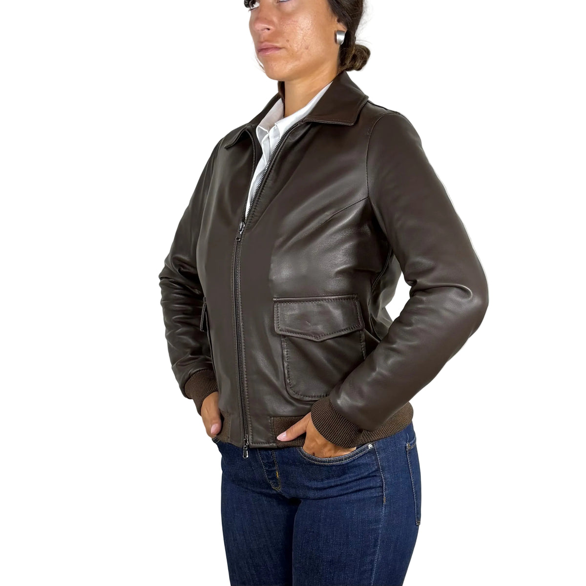 Bomber in pelle 25CLNAB