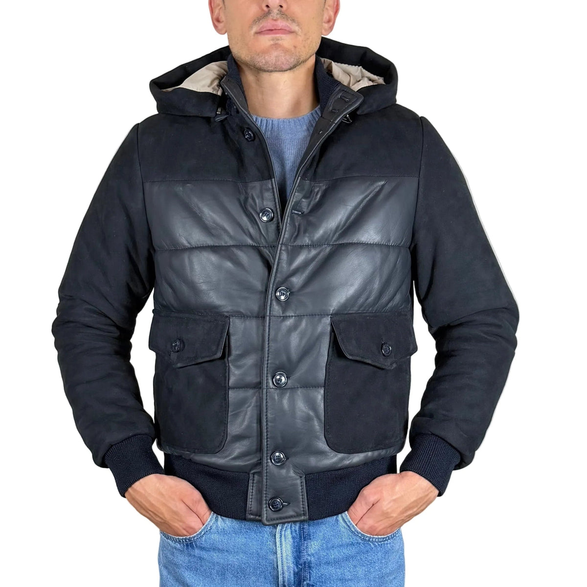 Piumino in pelle 98CLDOB