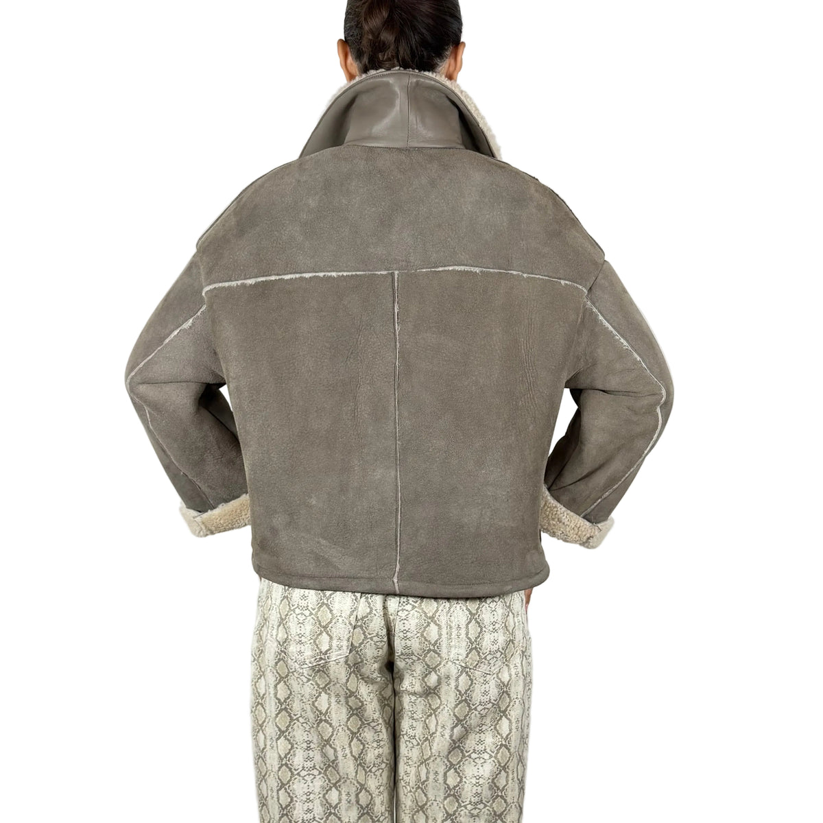 Giacca in shearling 78SHETO