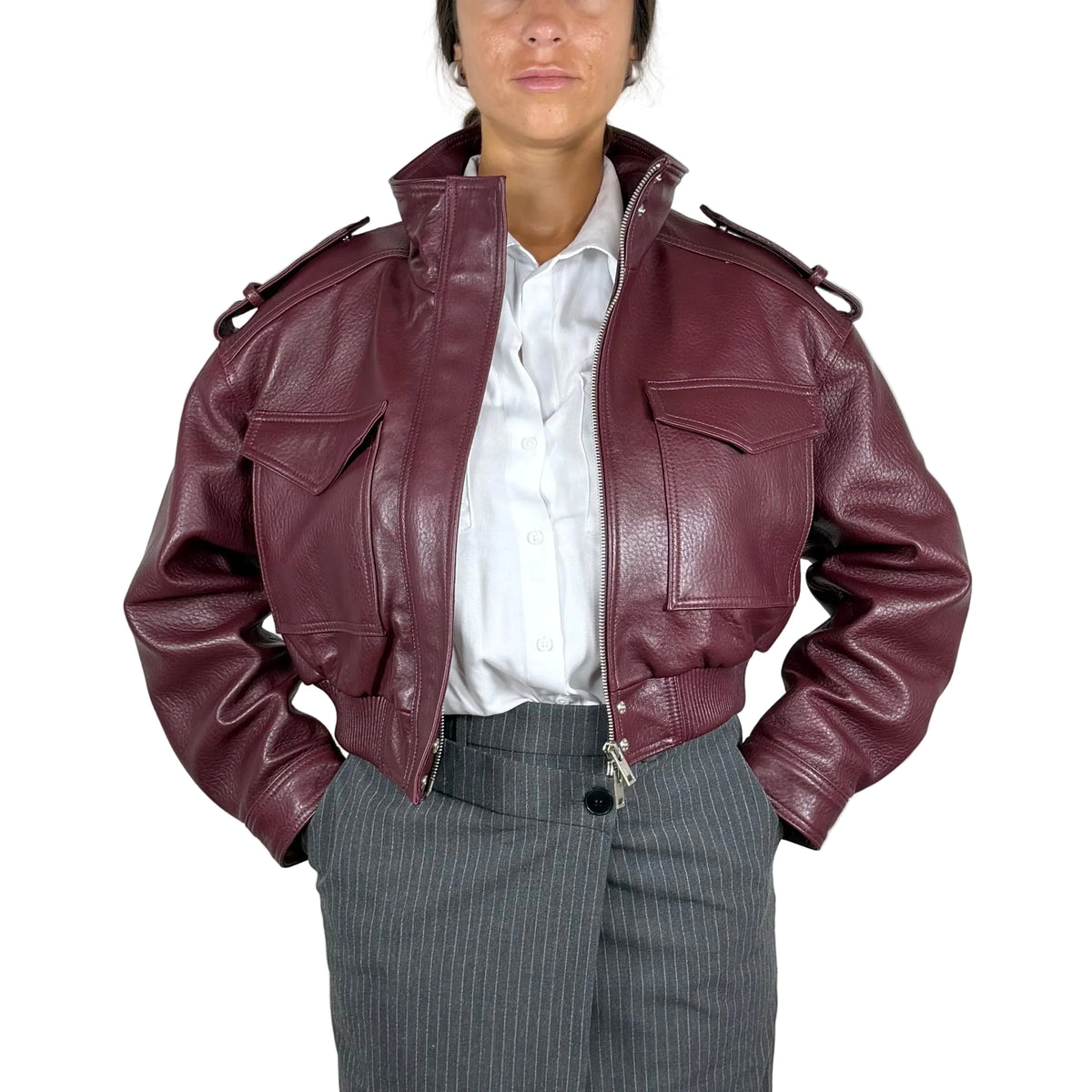 Giacca in pelle 59BNABX
