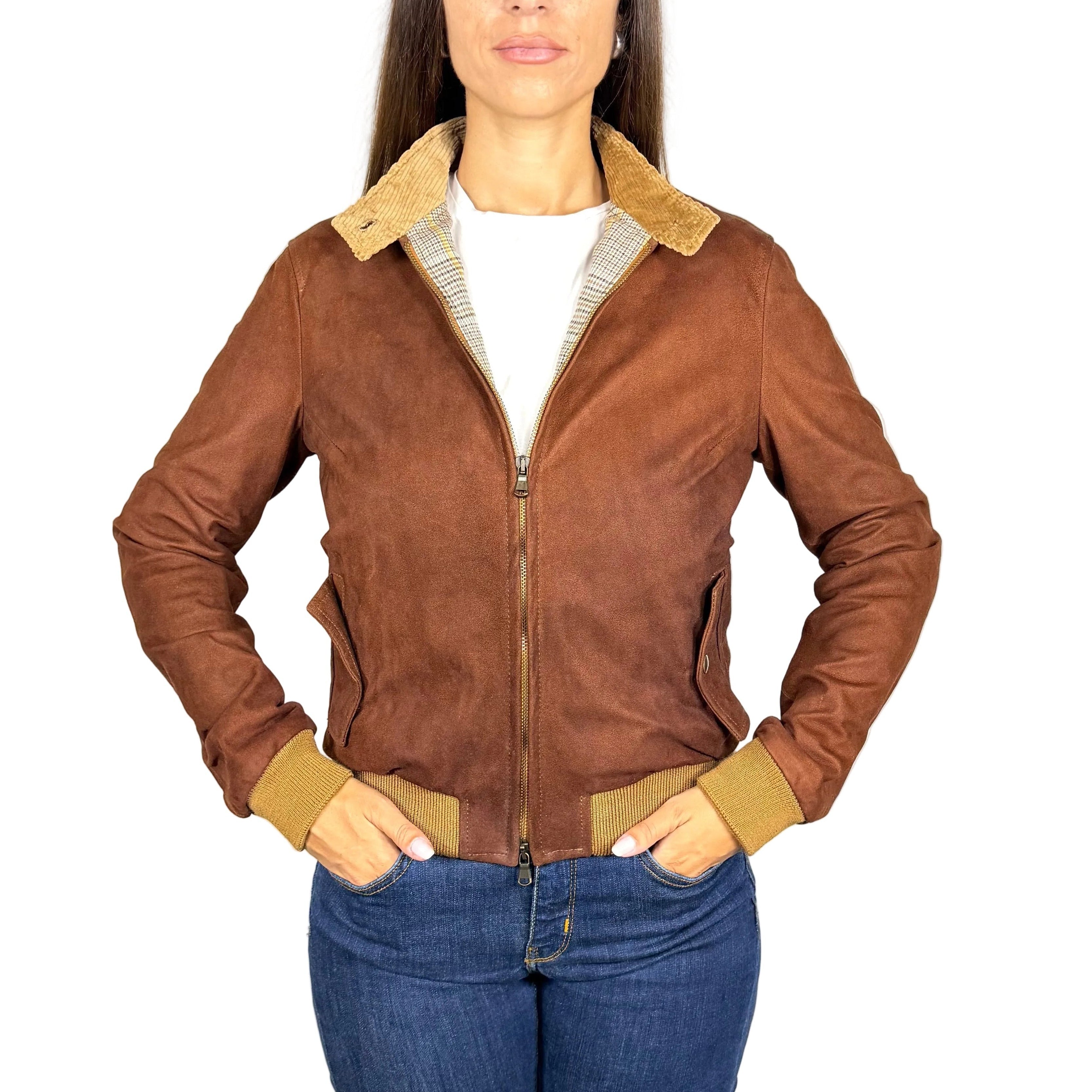 Bomber in pelle 89BROCO