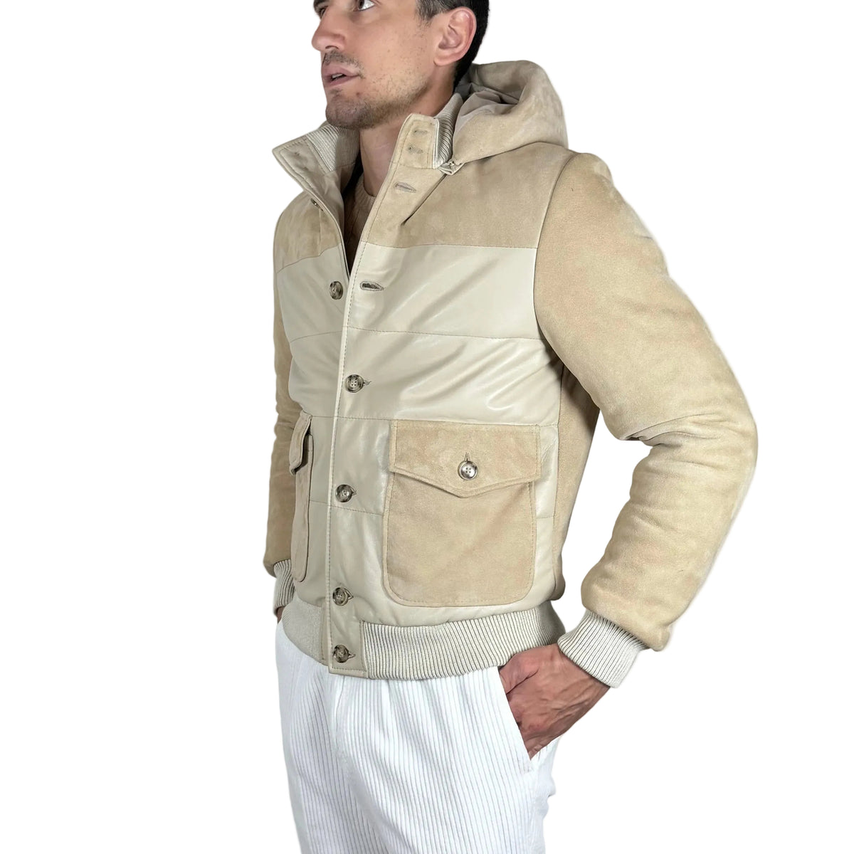 Piumino in pelle 98CLDOL