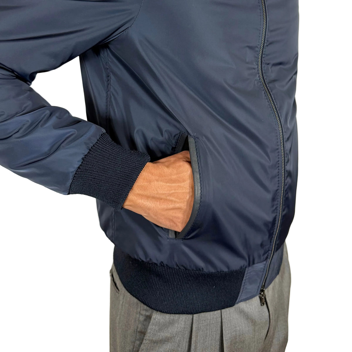 Giacca in Tessuto pelle 88LTXBL