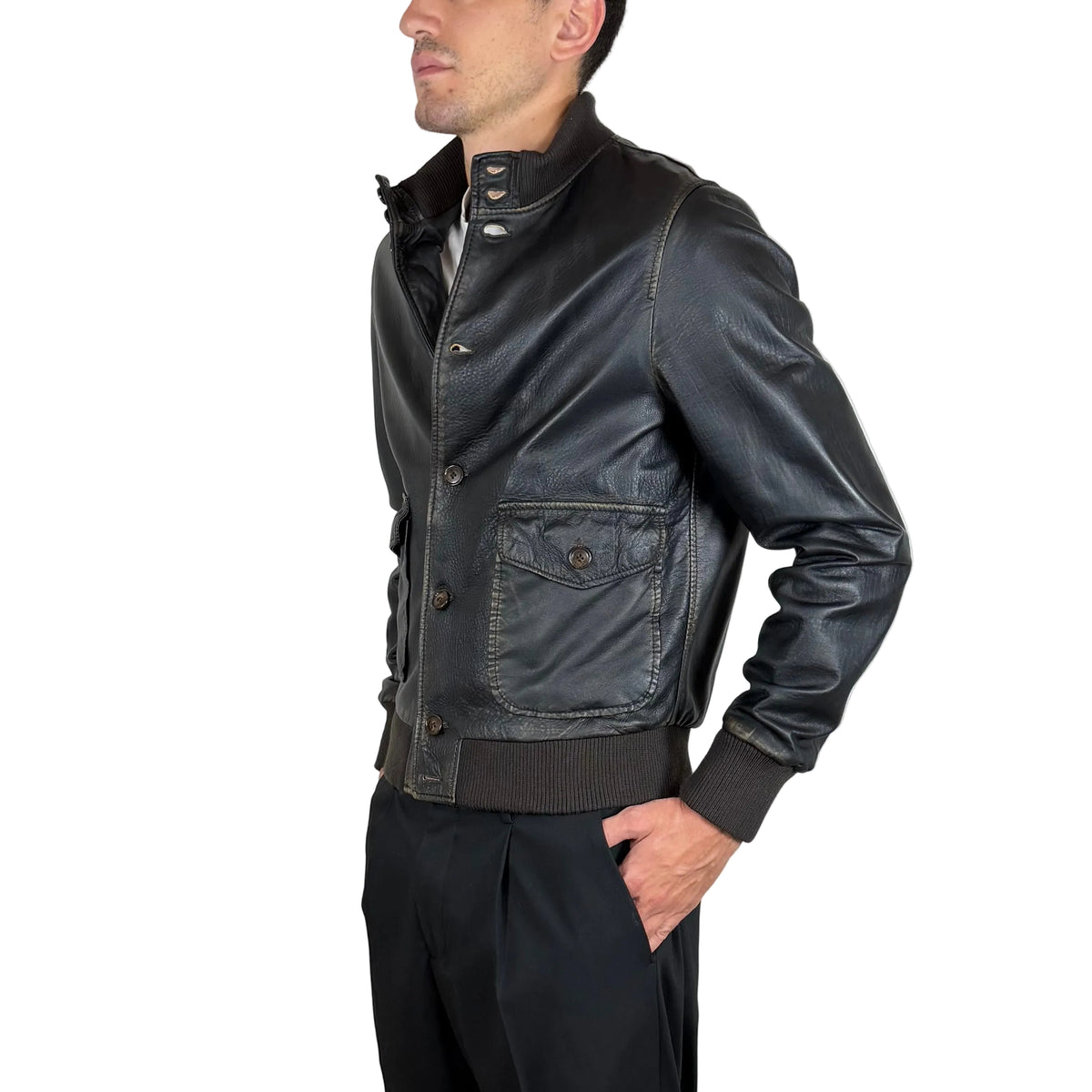 Giacca in pelle 98WASPN