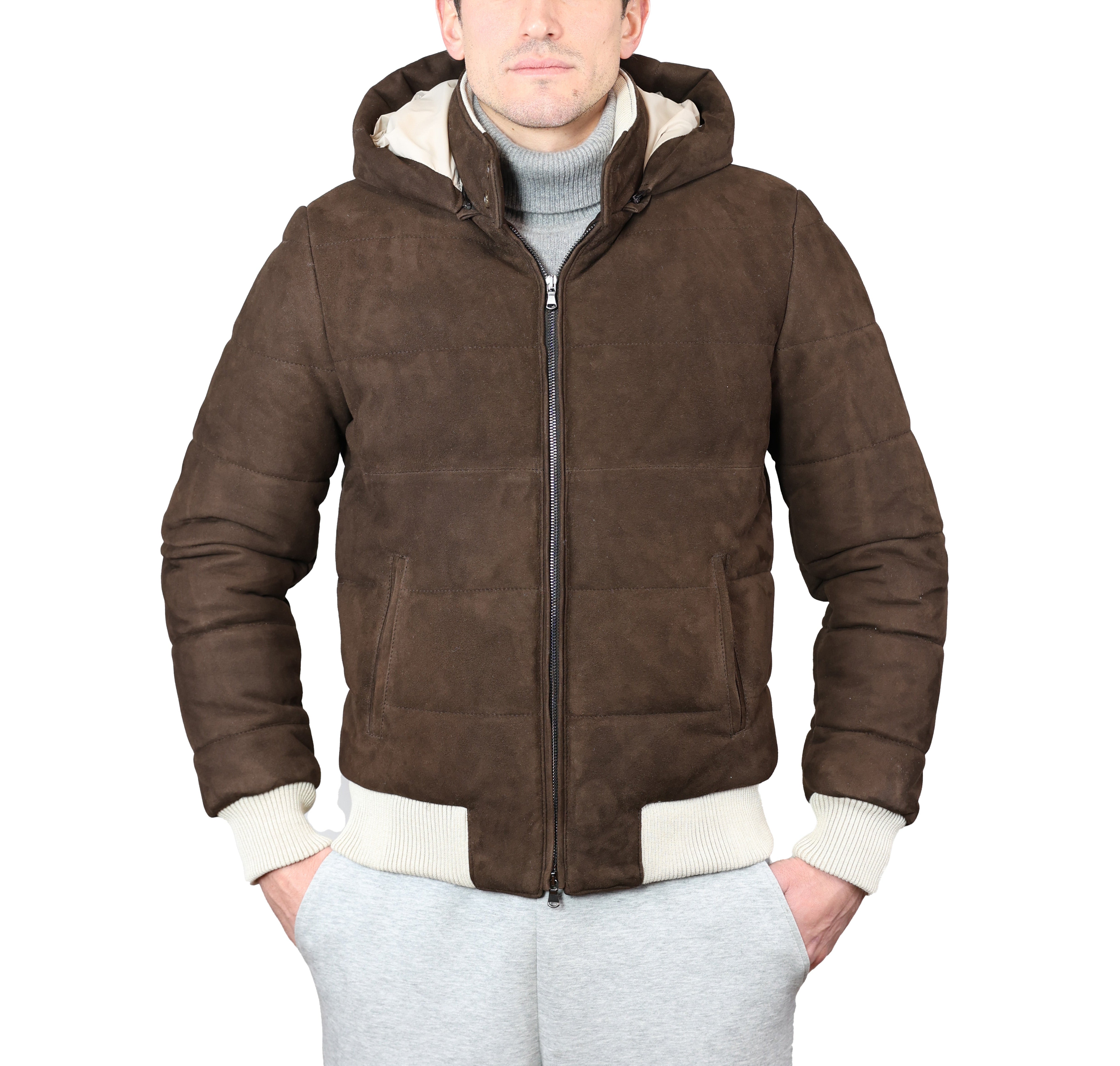 Piumino in pelle 89LCSUM