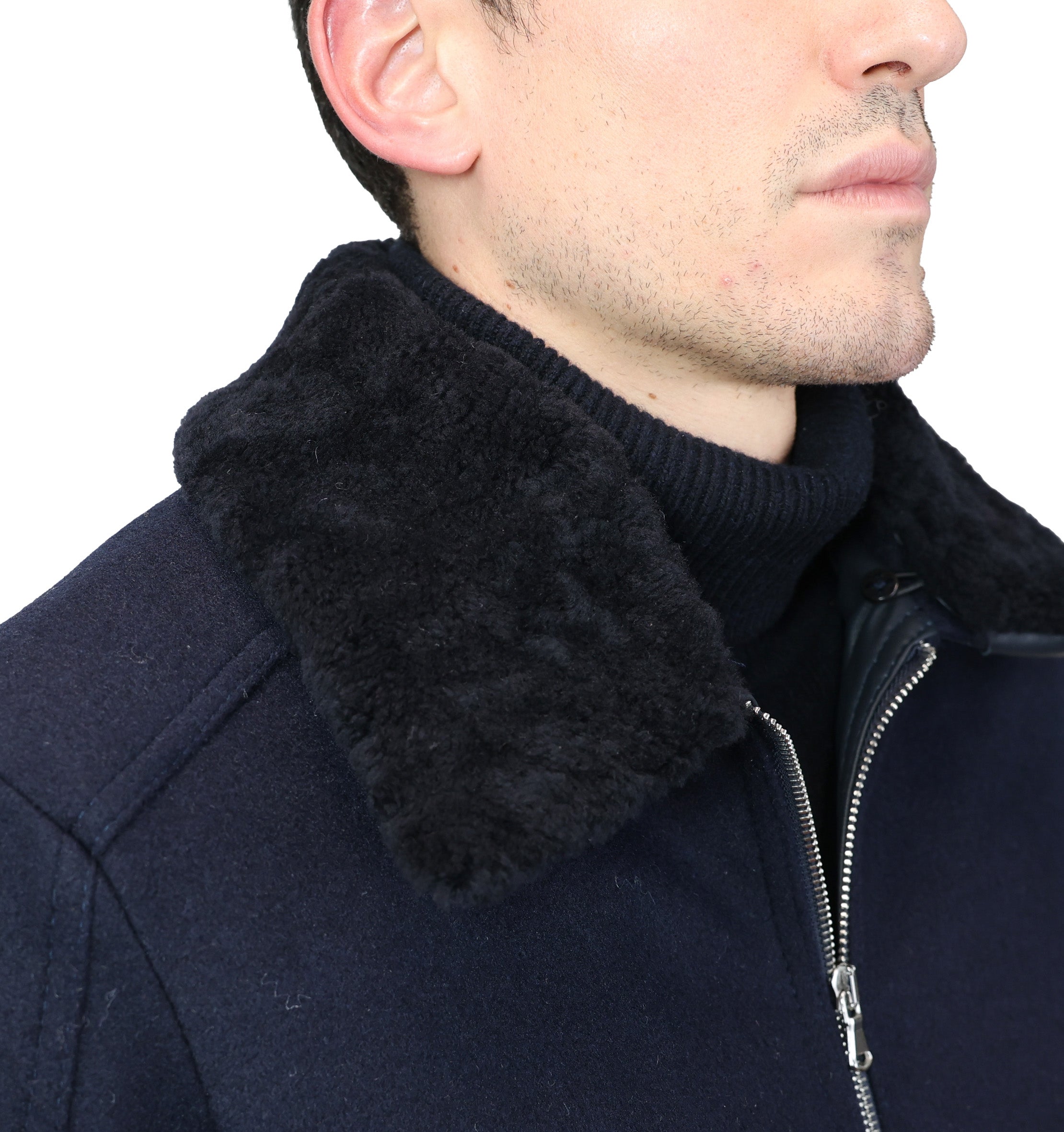 Leather bomber 86LMANE