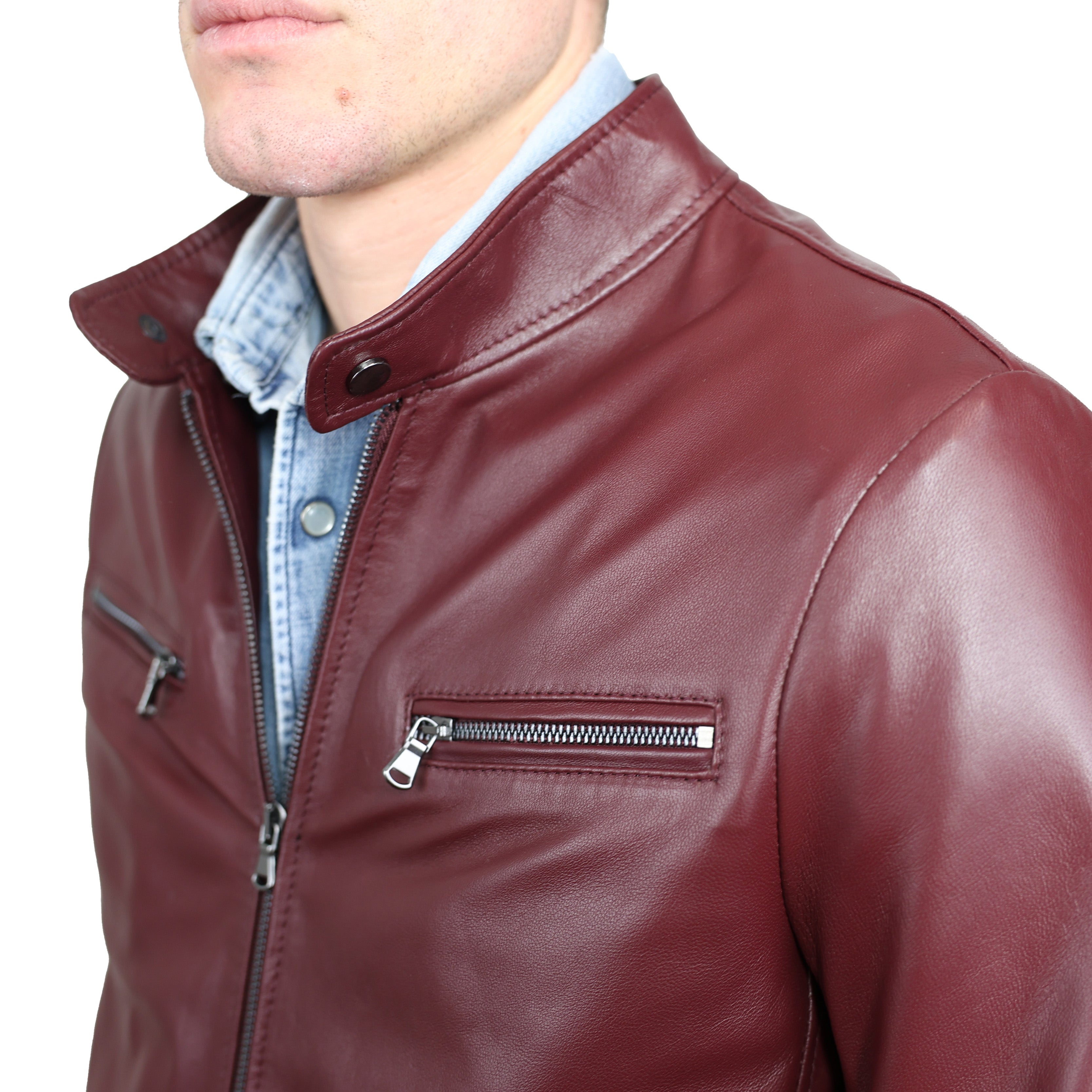 Giacca in pelle 97NATBX