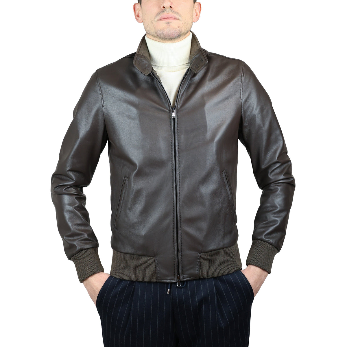 Veste en cuir 89LNABR