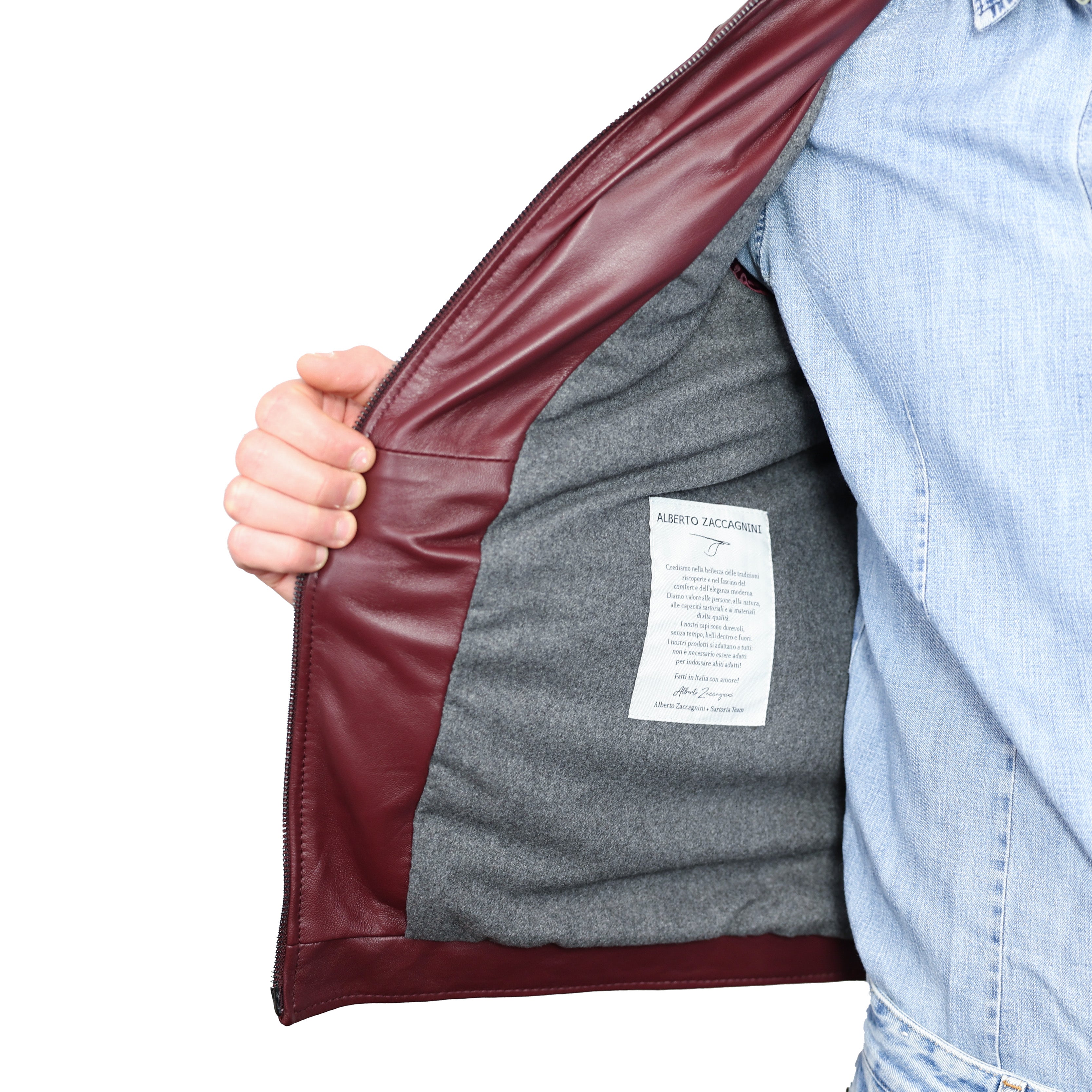 Giacca in pelle 97NATBX