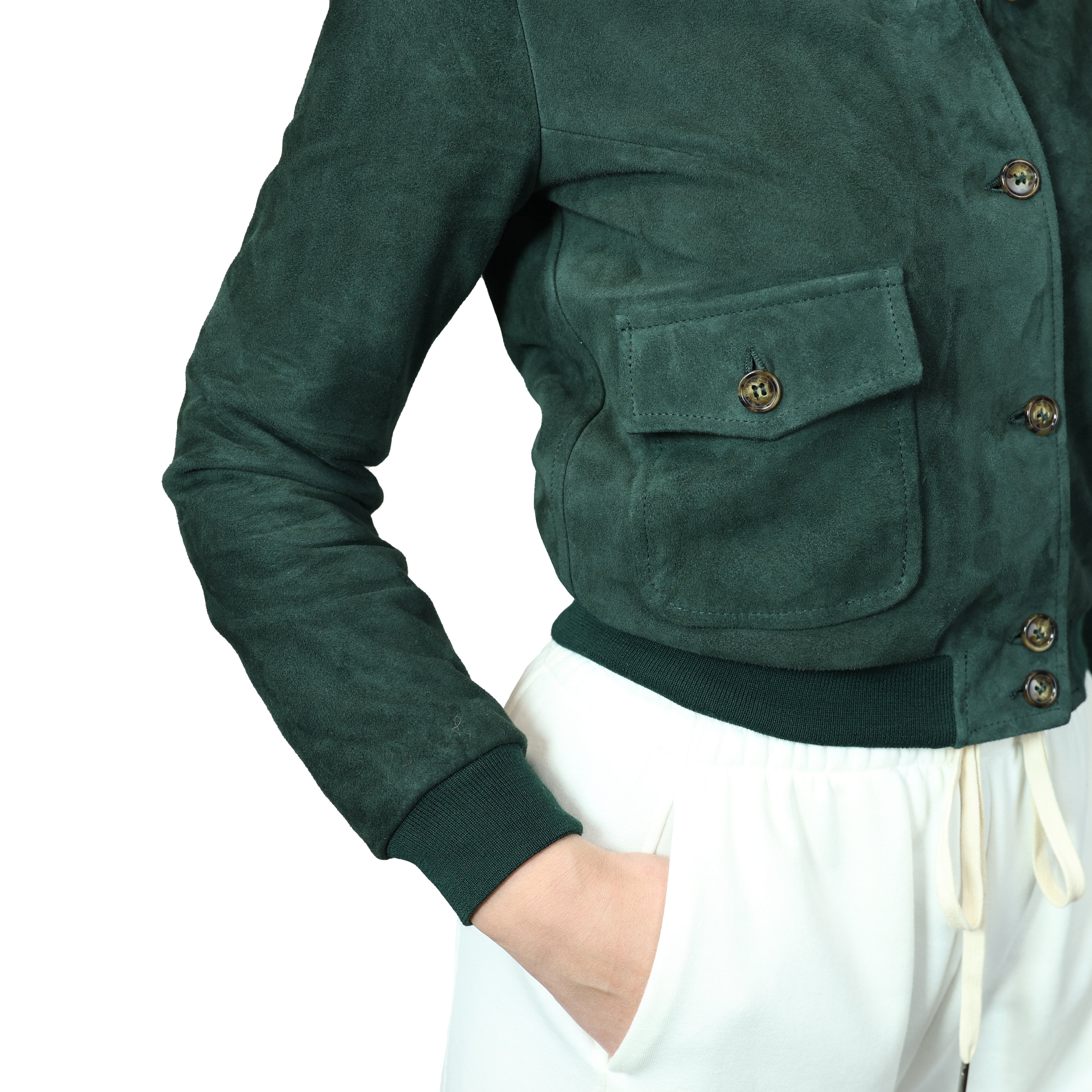 Blouson aviateur en cuir 25DSUAR