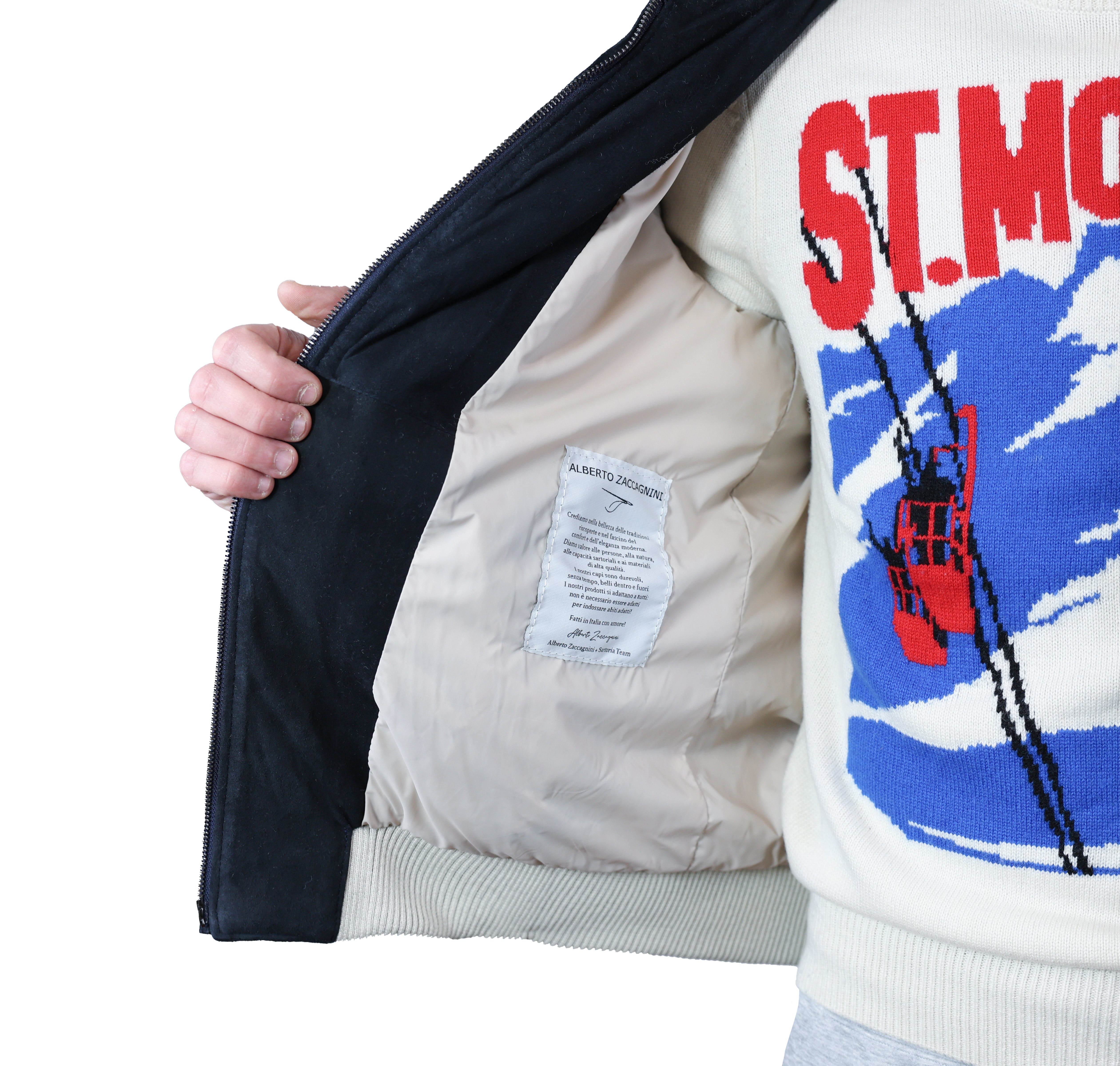 Chaqueta de cuero 98BLNBL