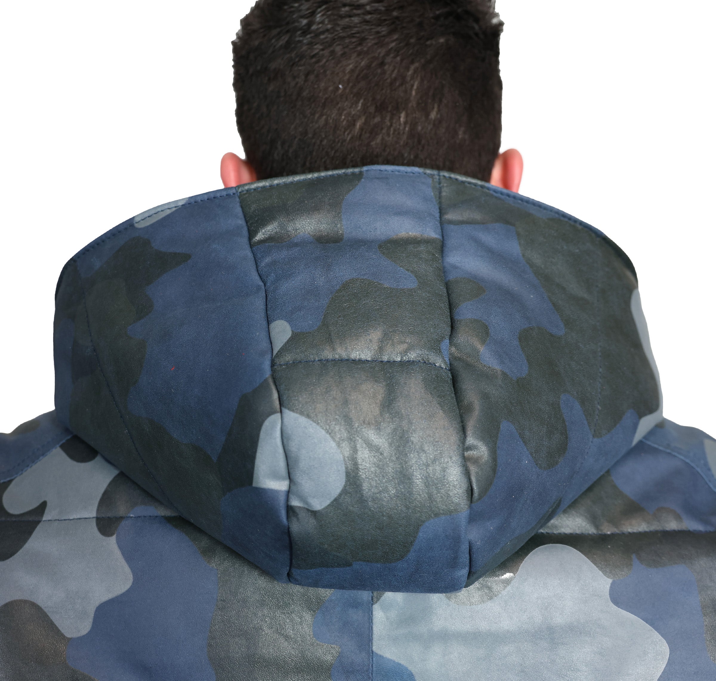 Piumino in pelle 01CLNCA