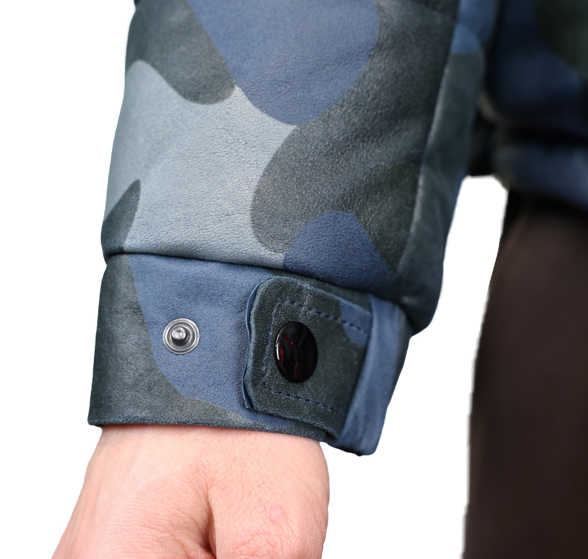 Piumino in pelle 01CLNCA