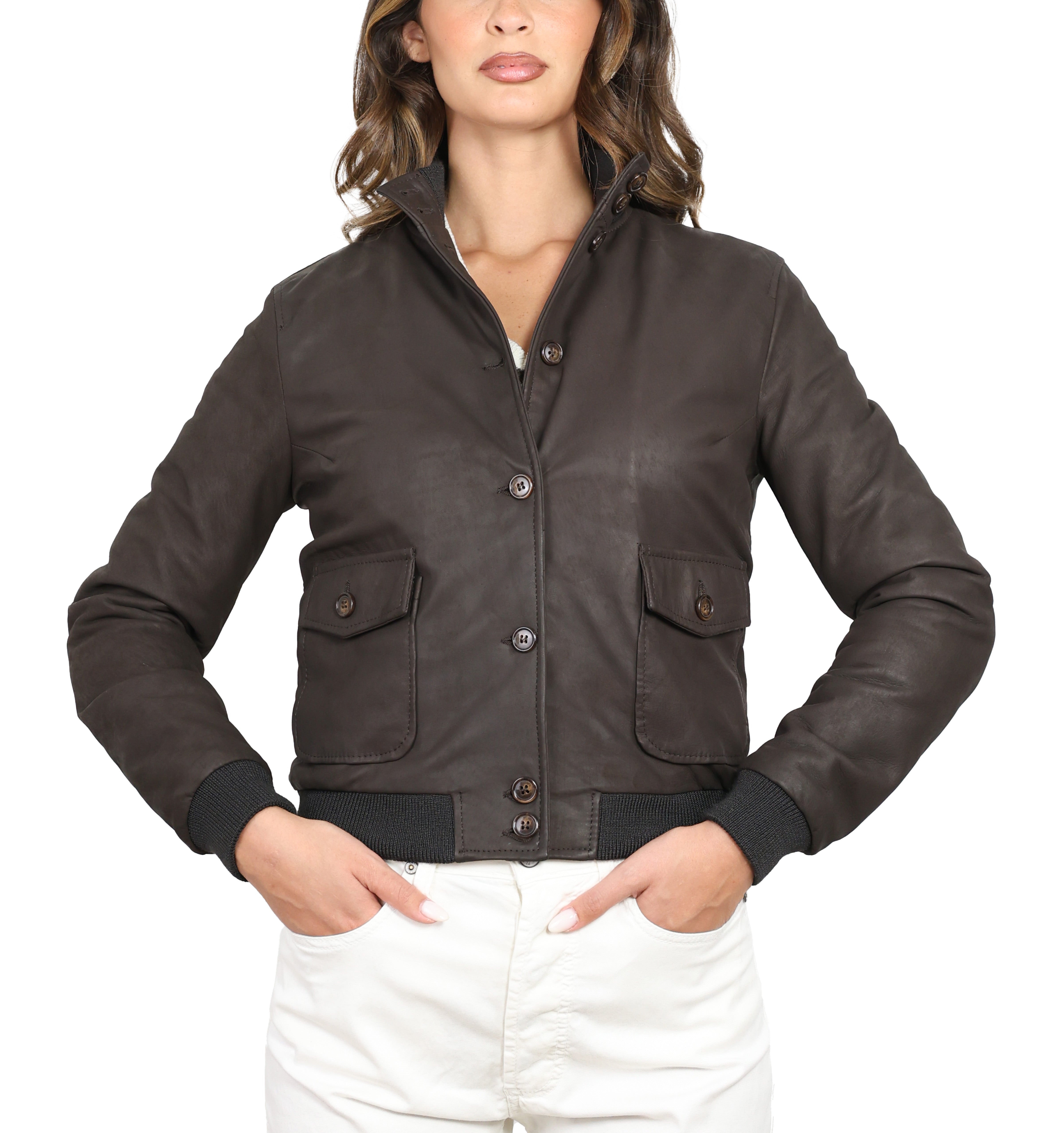 Giacca in pelle 25LVIBR