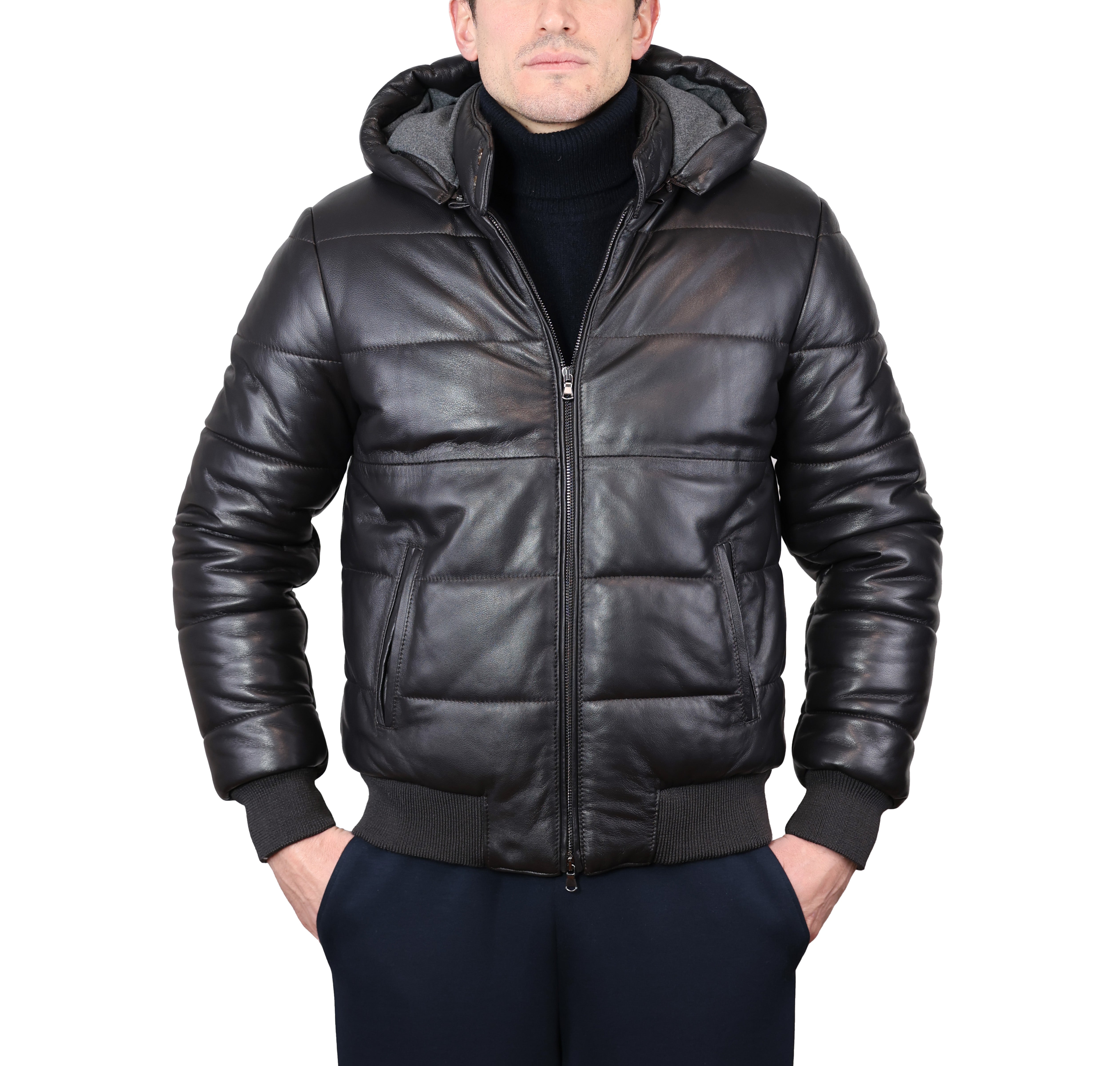 Chaqueta de cuero 98BLNBL