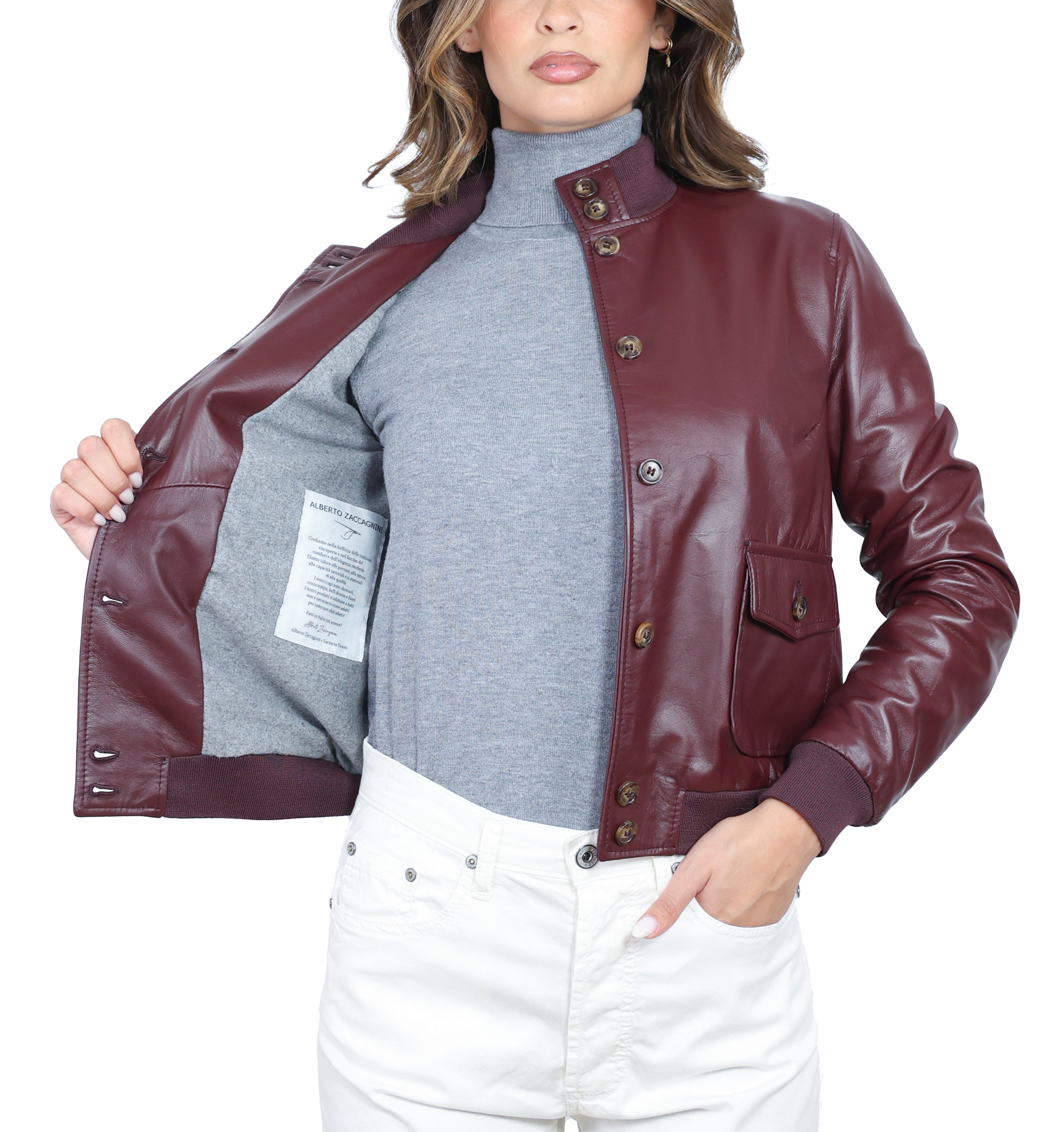 Giacca in pelle 25LNABX