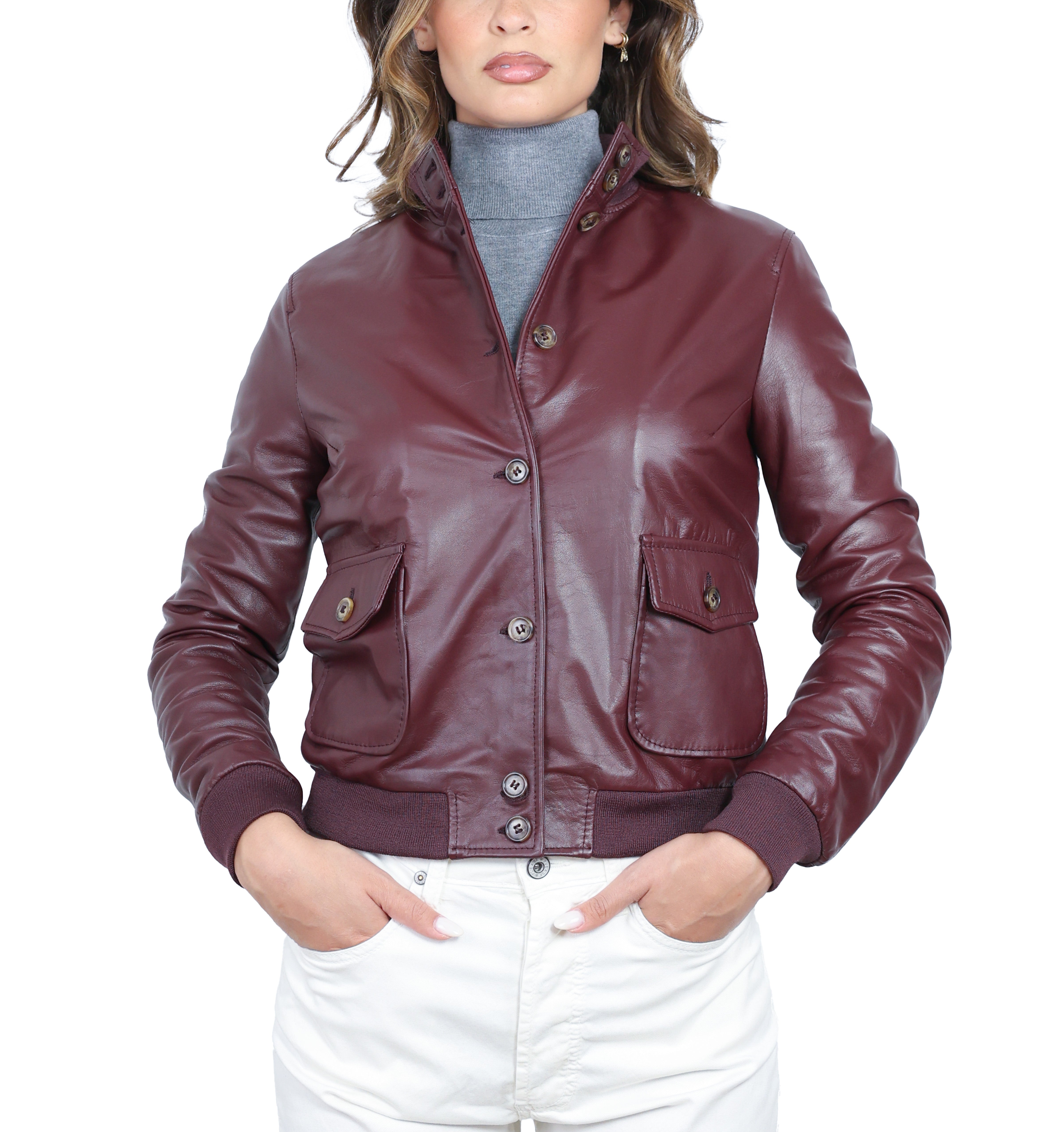 Giacca in pelle 25LNABX