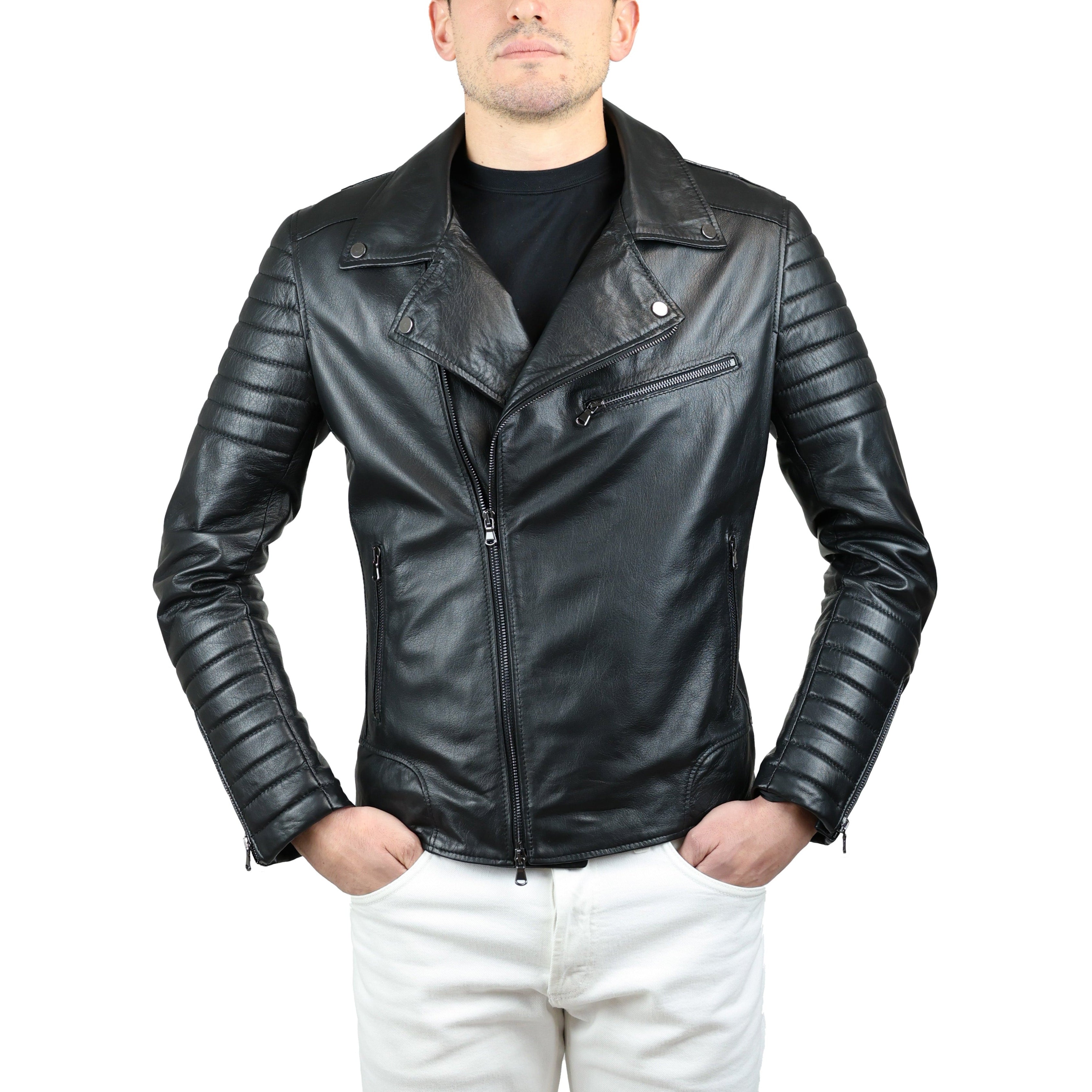 Chaqueta de cuero 601PTNE