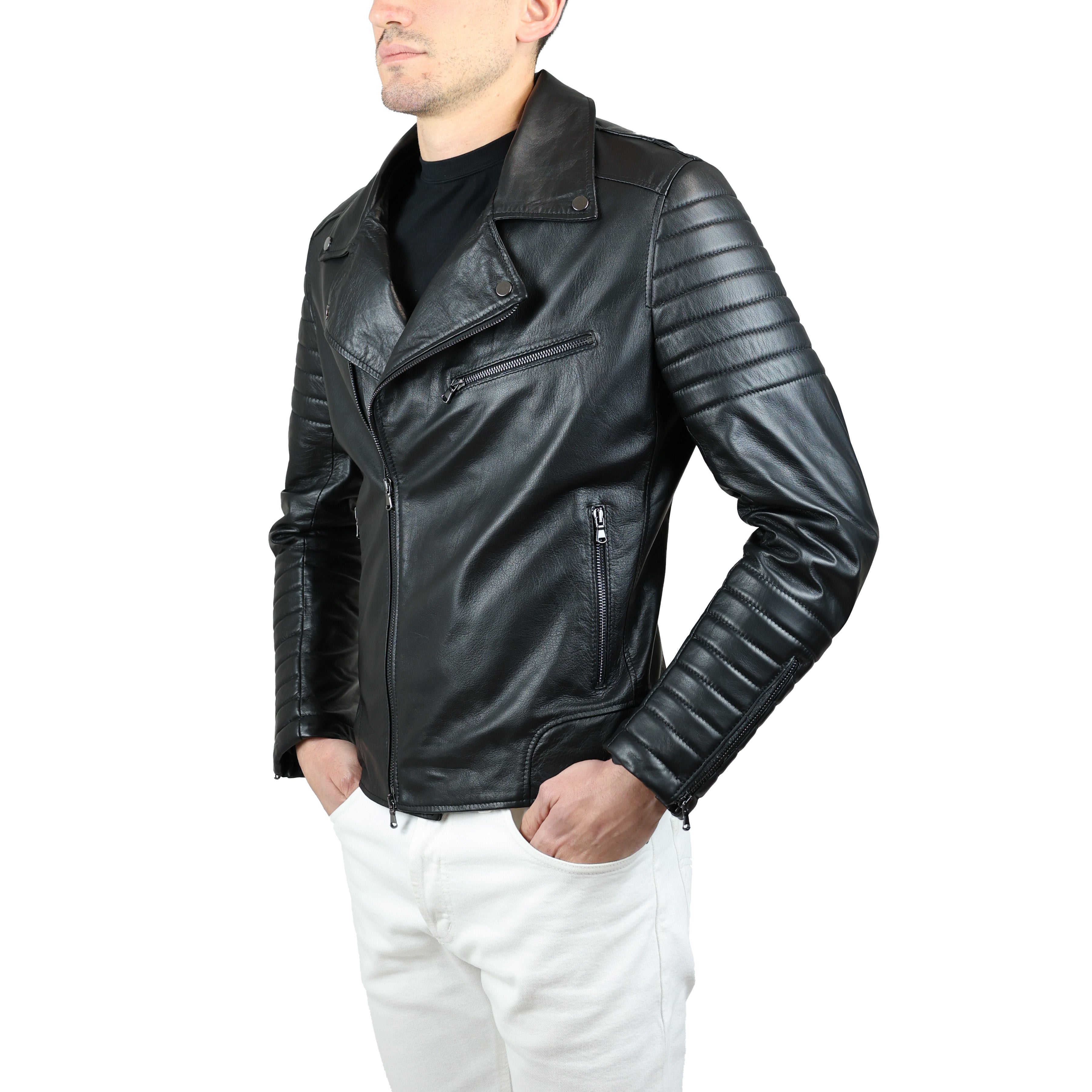 Chaqueta de cuero 601PTNE