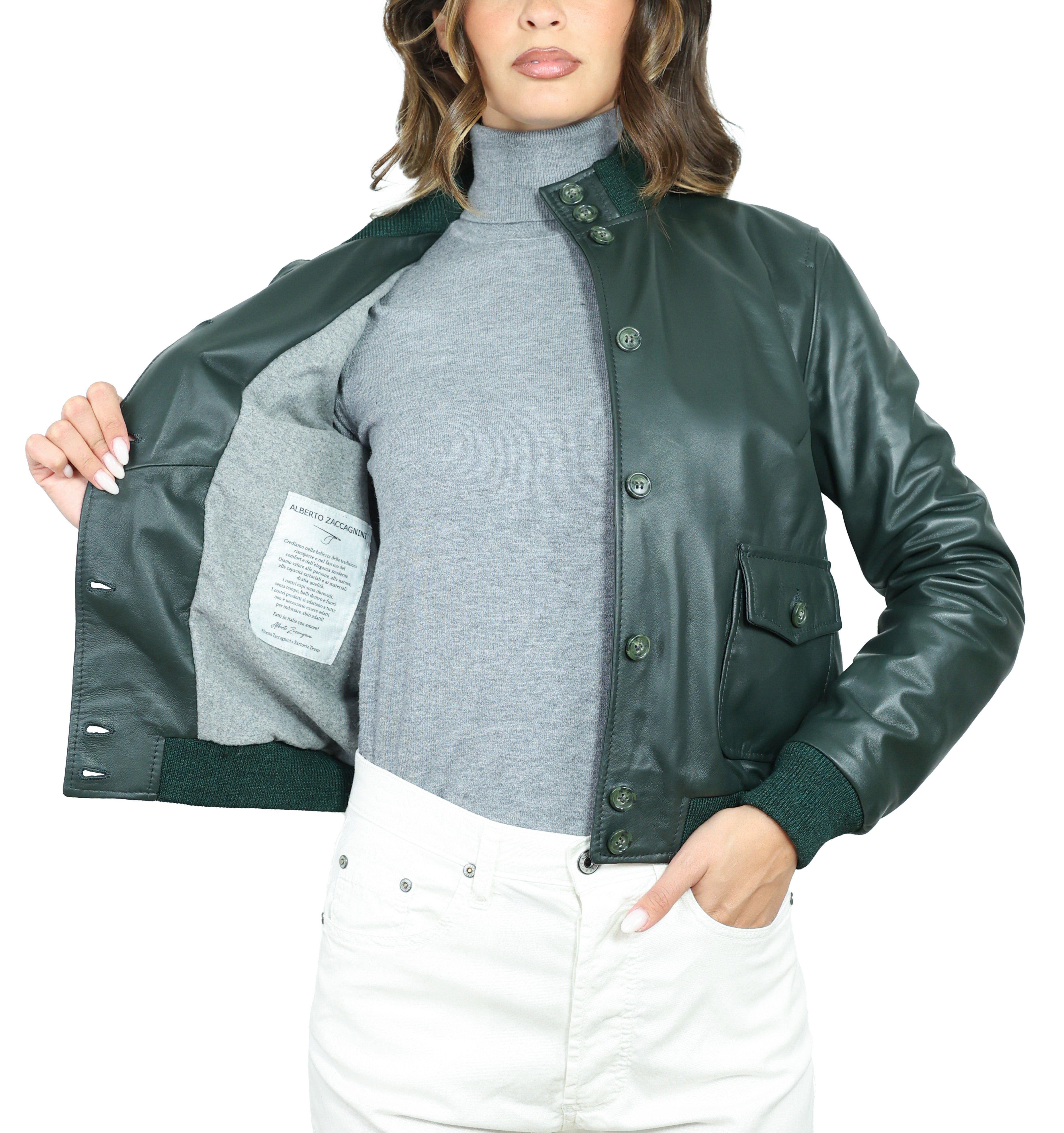 Giacca in pelle 25LNAVP