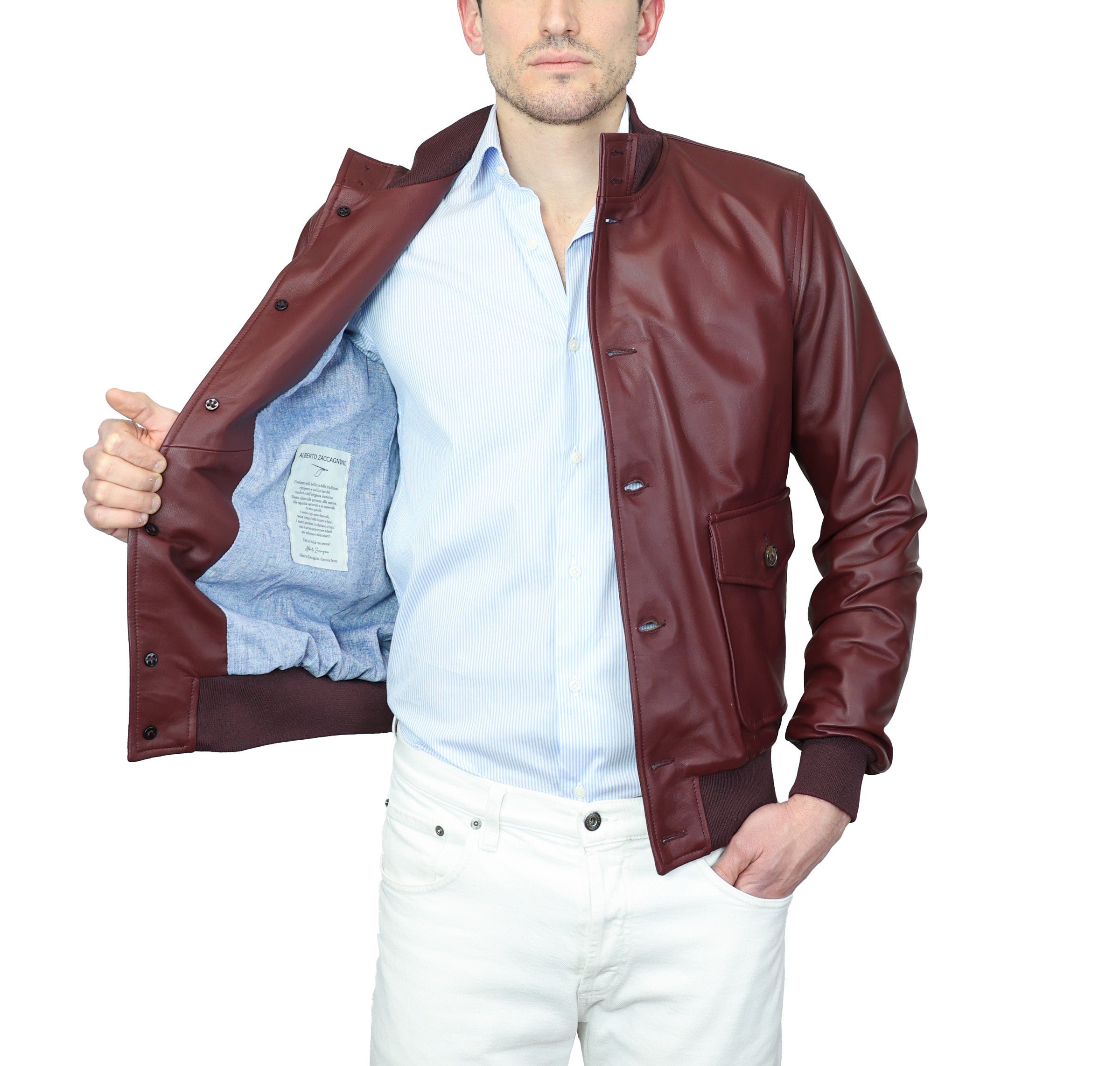 Giacca in pelle 98PTABX