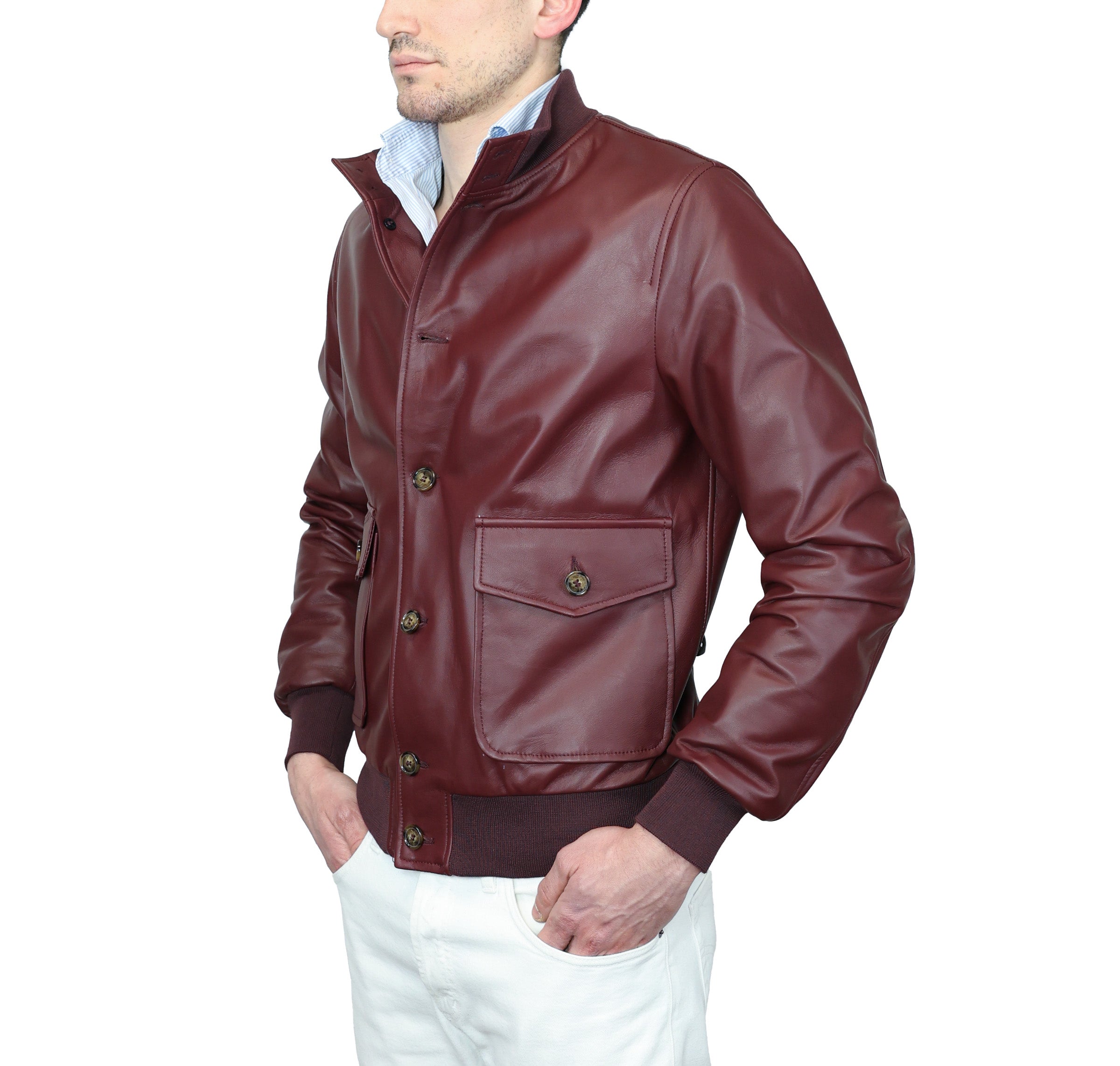 Giacca in pelle 98PTABX