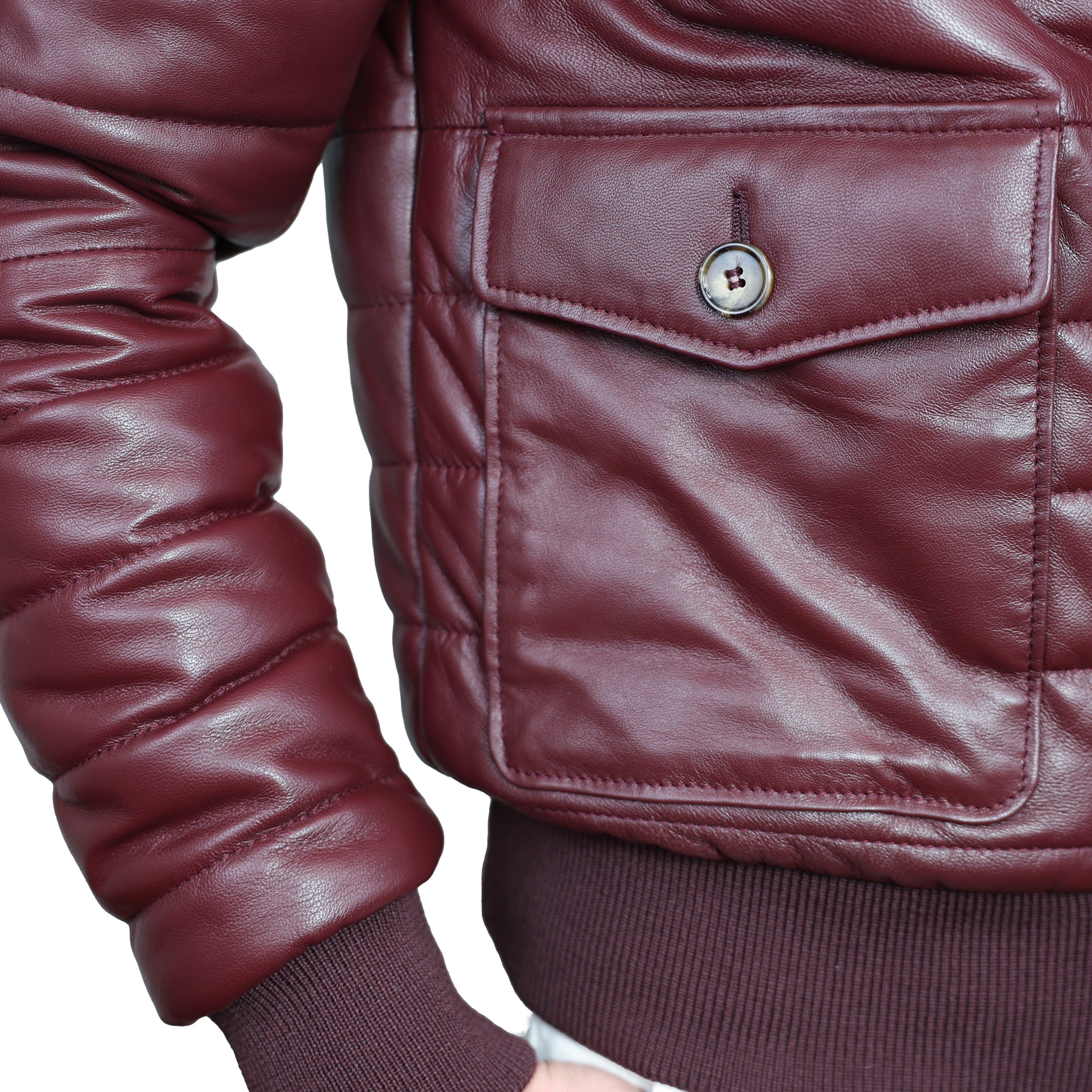 Veste en cuir 98BLNBR