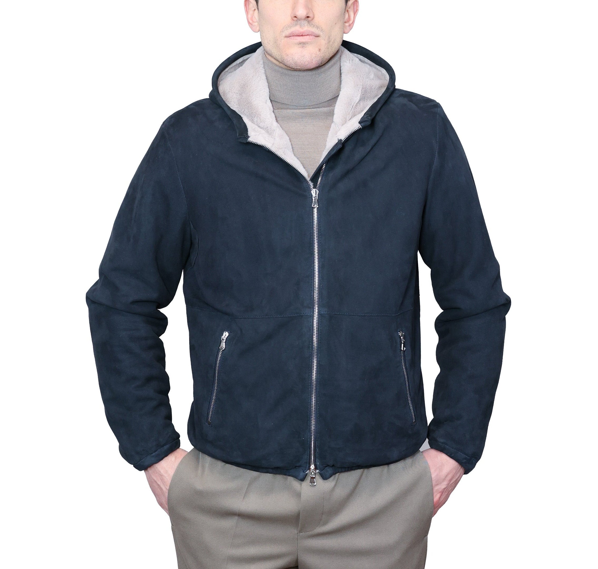 Bomber en cuir 94TEXBL